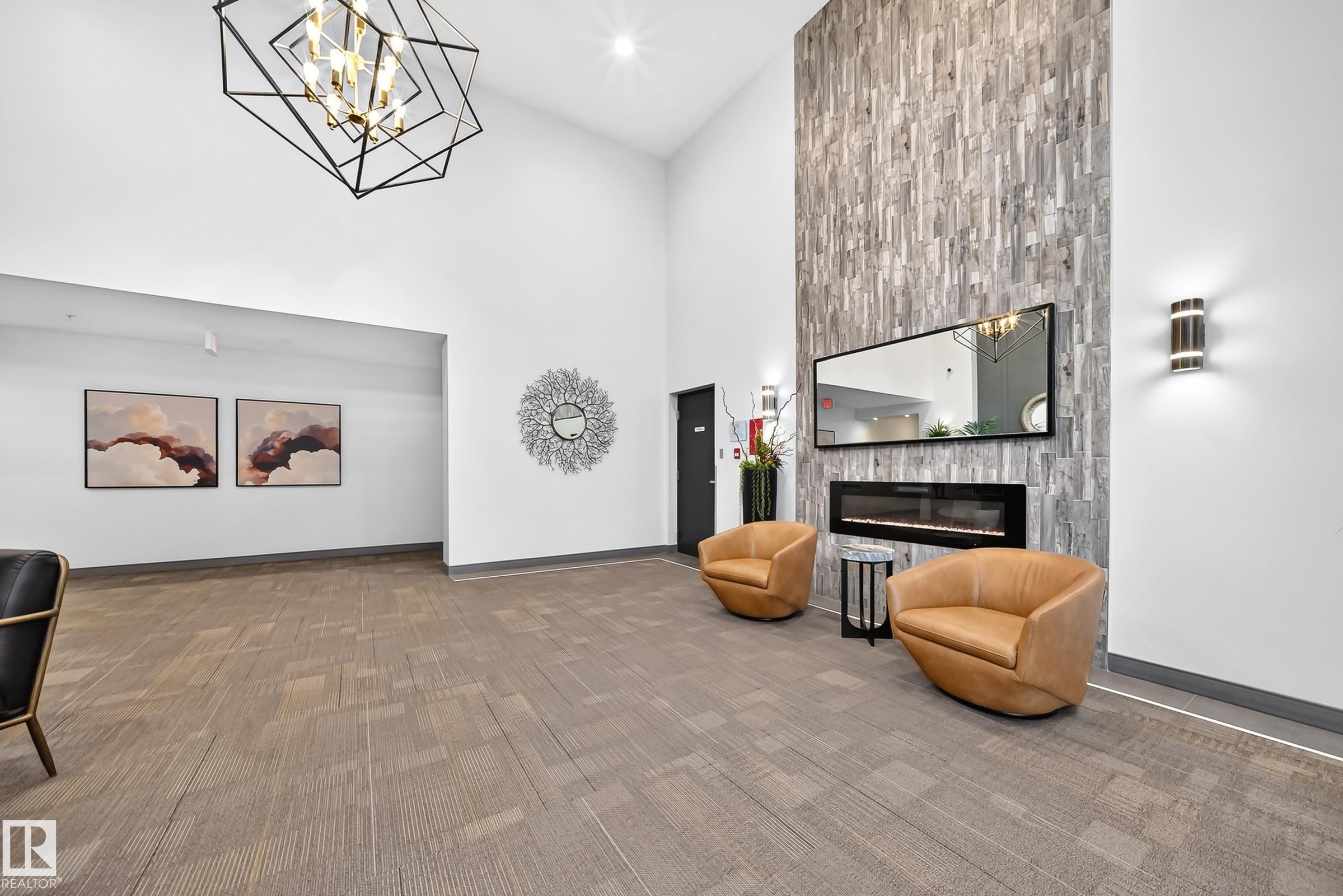 #507 200 Bellerose Dr, St. Albert, AB - Indoor With Fireplace