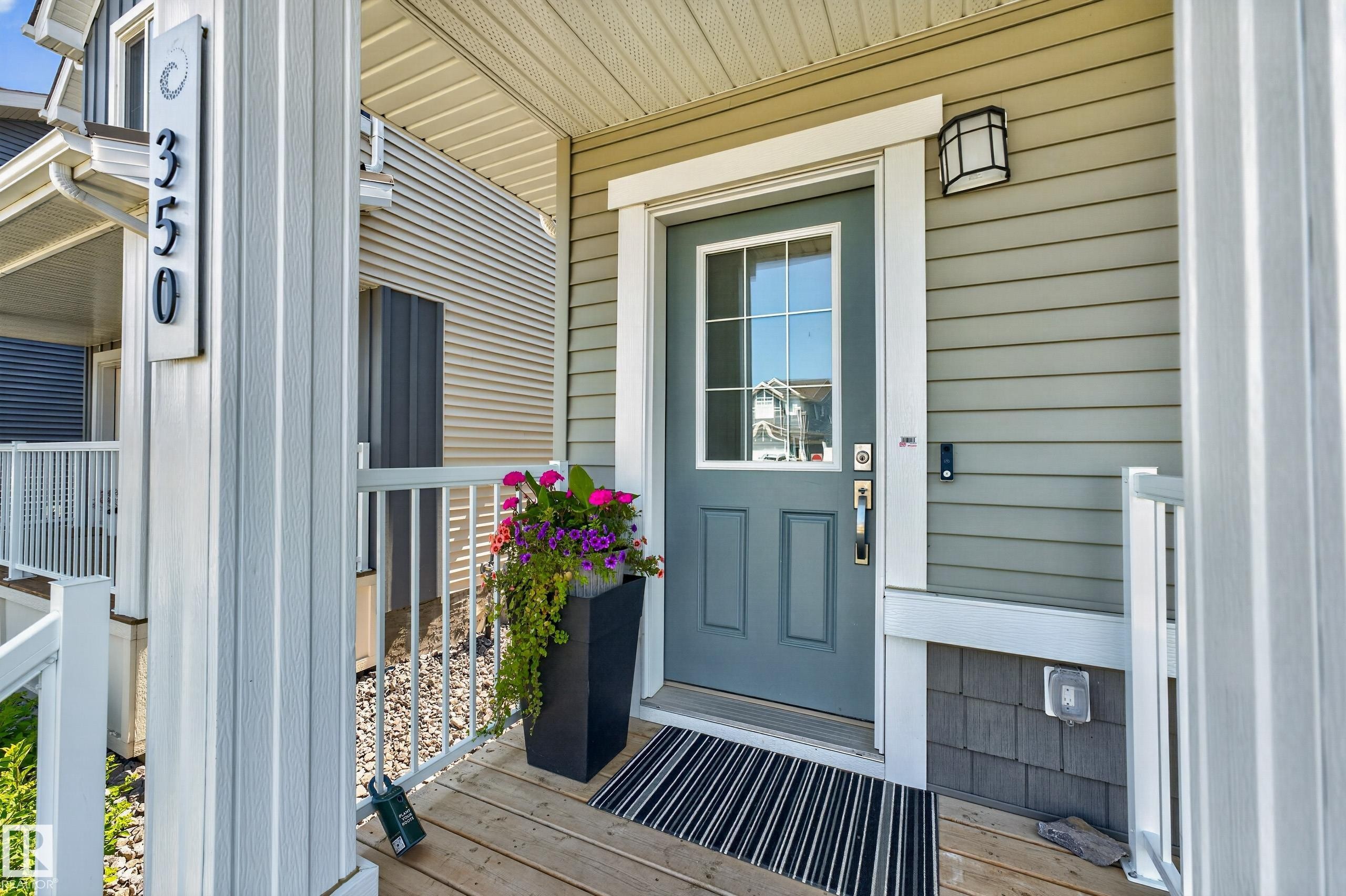 350 Jensen Lakes Boulevard, St. Albert, AB - Outdoor With Deck Patio Veranda With Exterior