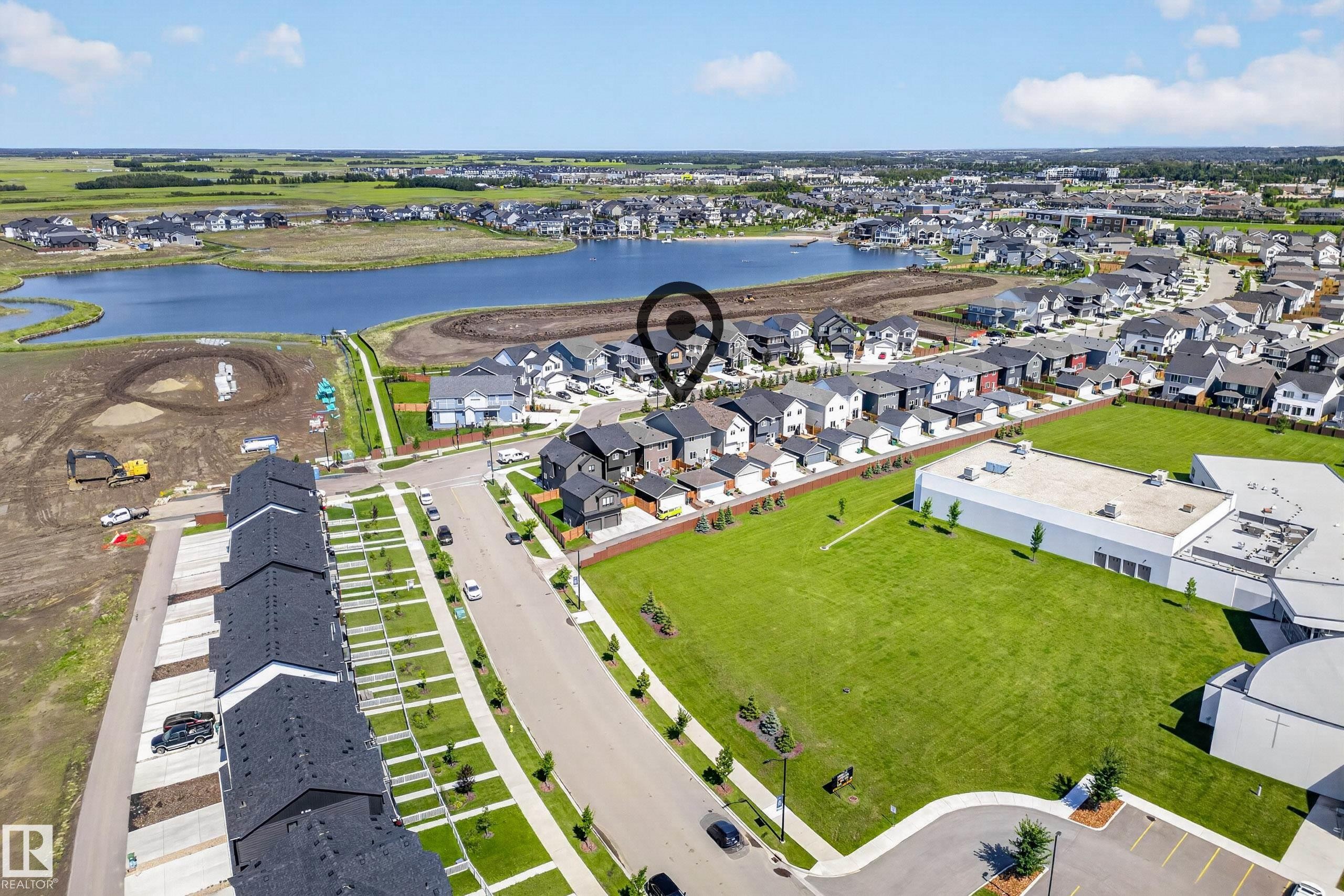 350 Jensen Lakes Boulevard, St. Albert, AB - Outdoor With Body Of Water With View