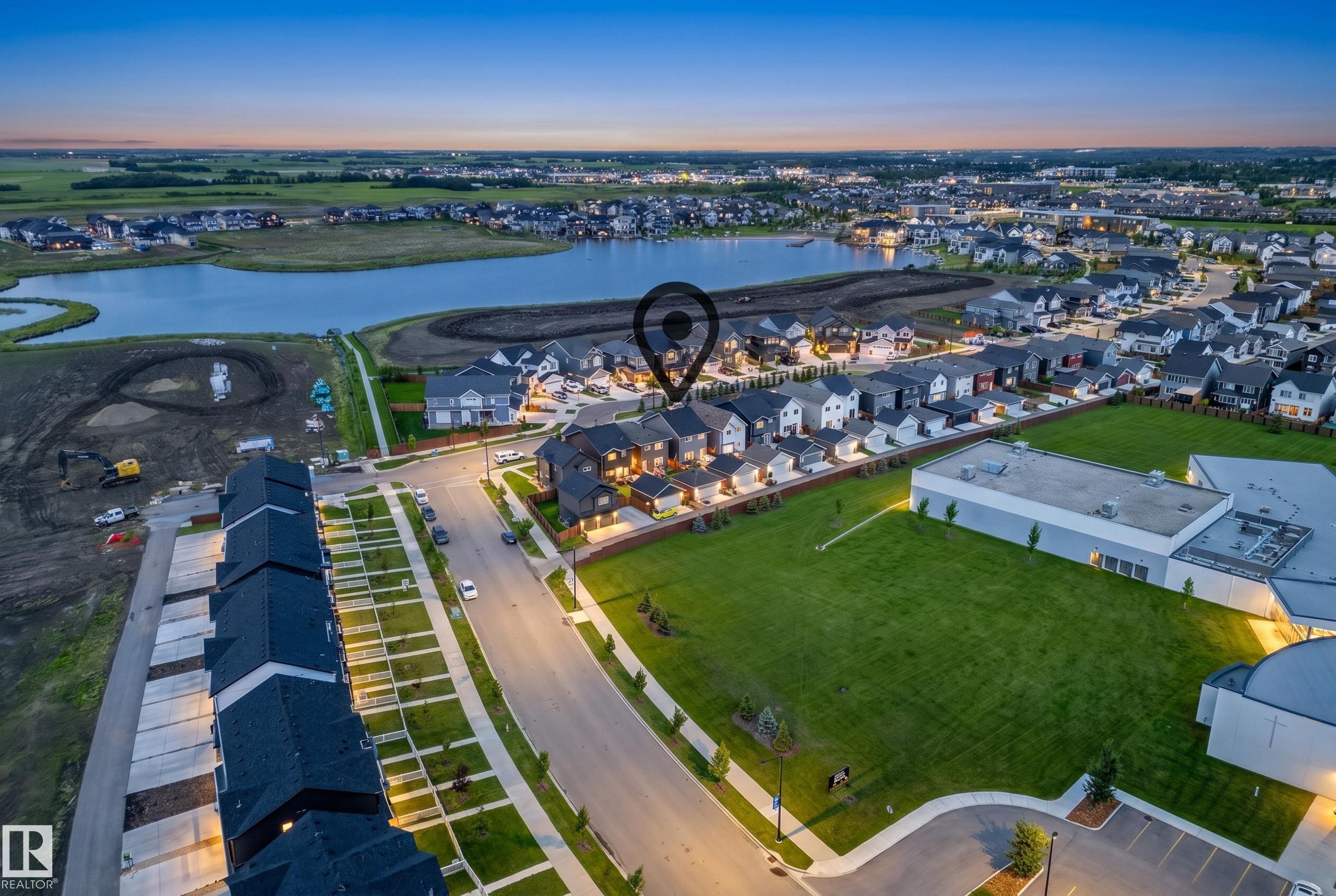 350 Jensen Lakes Boulevard, St. Albert, AB - Outdoor With Body Of Water With View