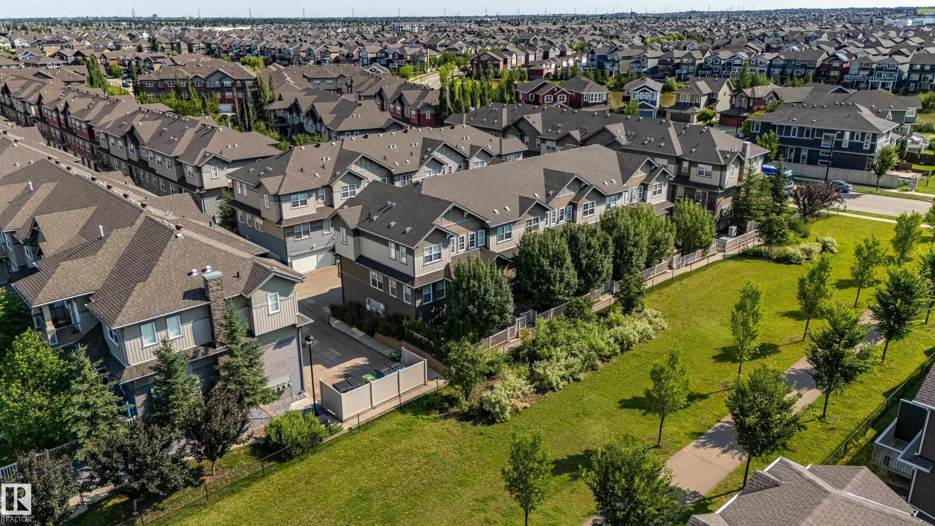 #54 4029 Orchards Dr Sw, Edmonton, AB - Outdoor With View