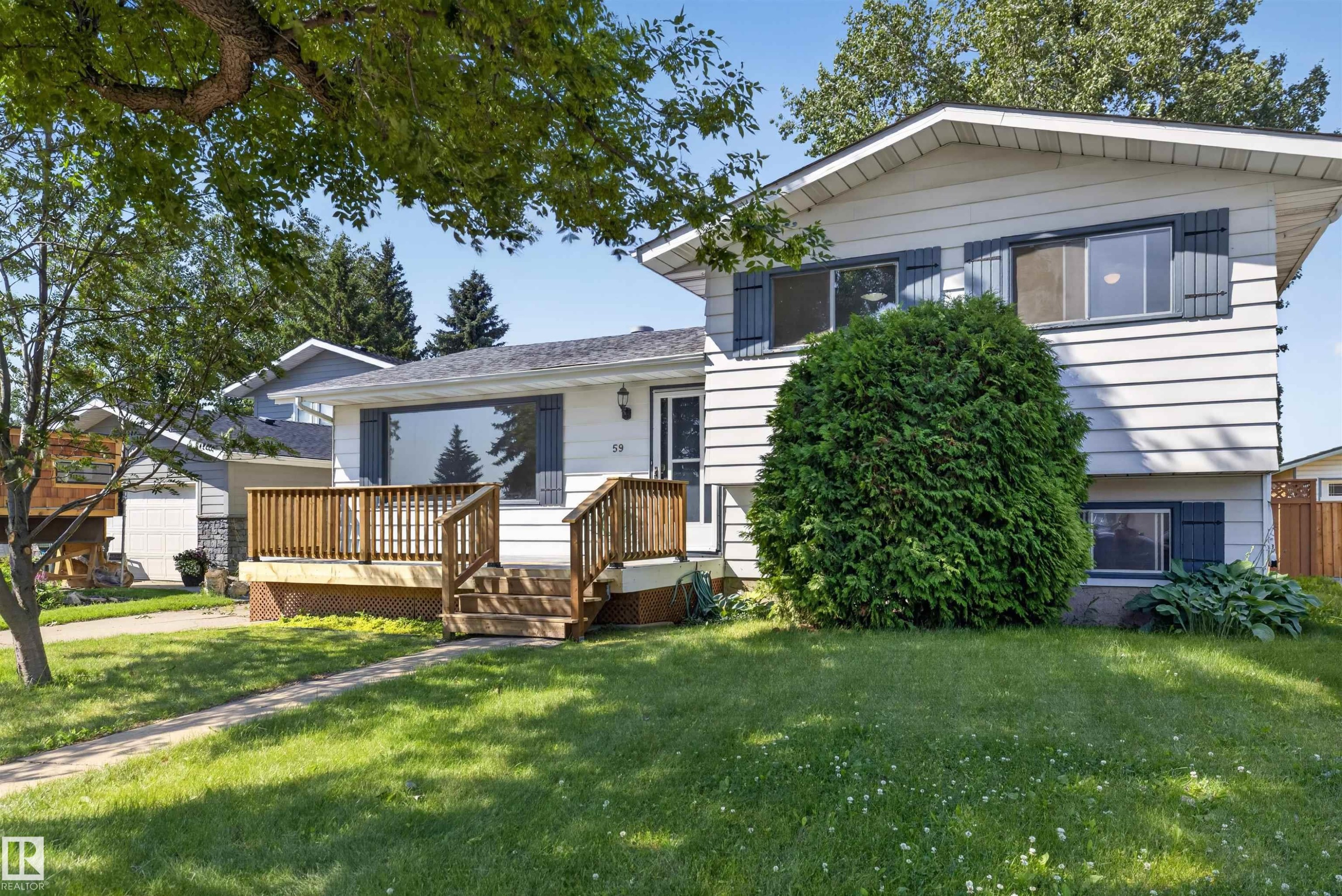 59 Granville Crescent, Sherwood Park, AB - Outdoor With Deck Patio Veranda