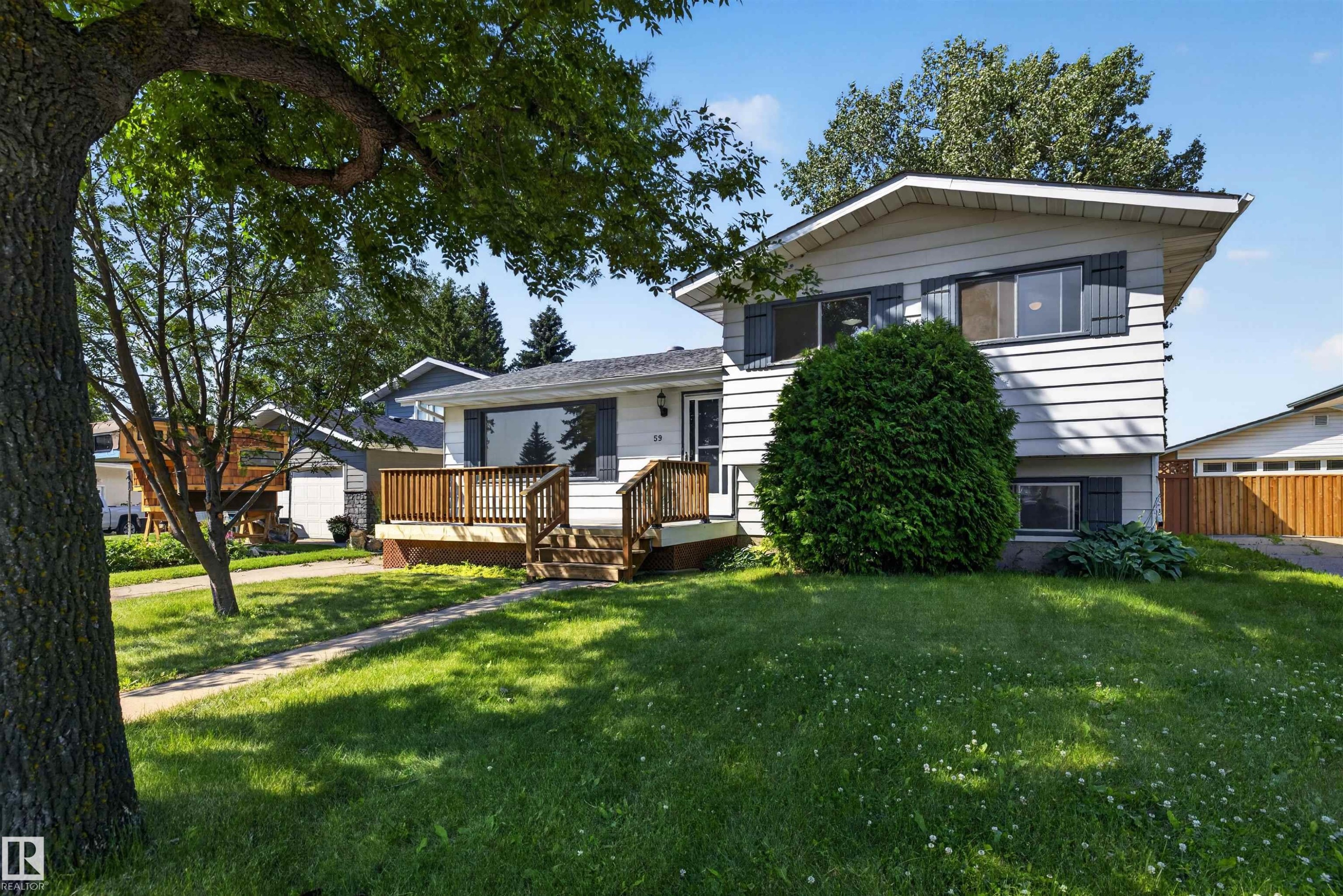 59 Granville Crescent, Sherwood Park, AB - Outdoor With Deck Patio Veranda