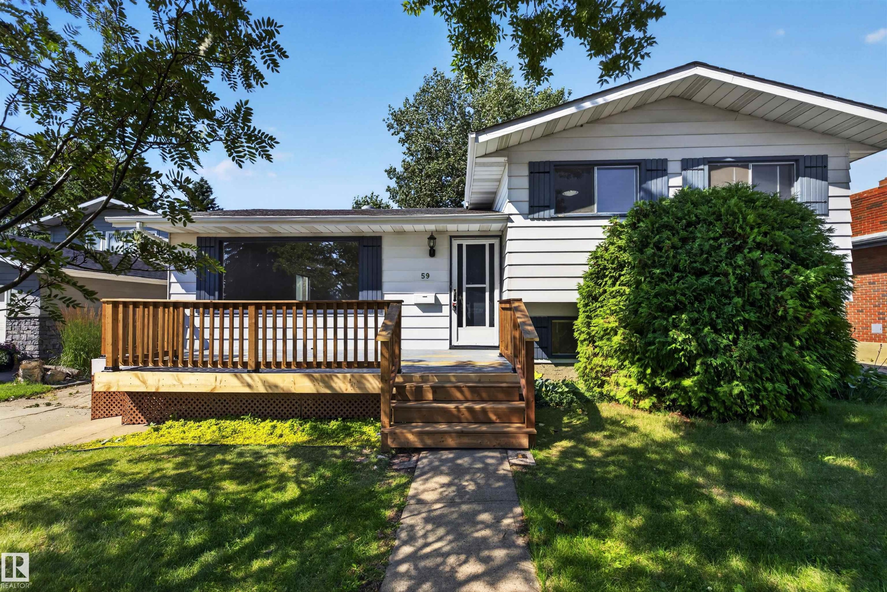 59 Granville Crescent, Sherwood Park, AB - Outdoor With Deck Patio Veranda