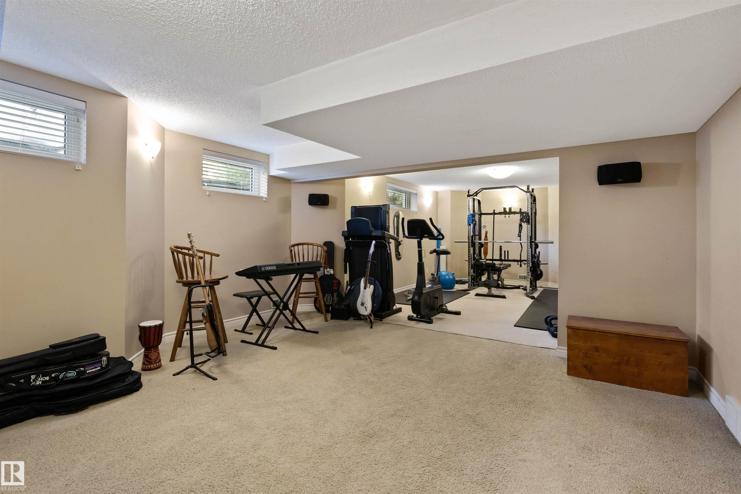26 Eastbourne Close, St. Albert, AB - Indoor Photo Showing Gym Room