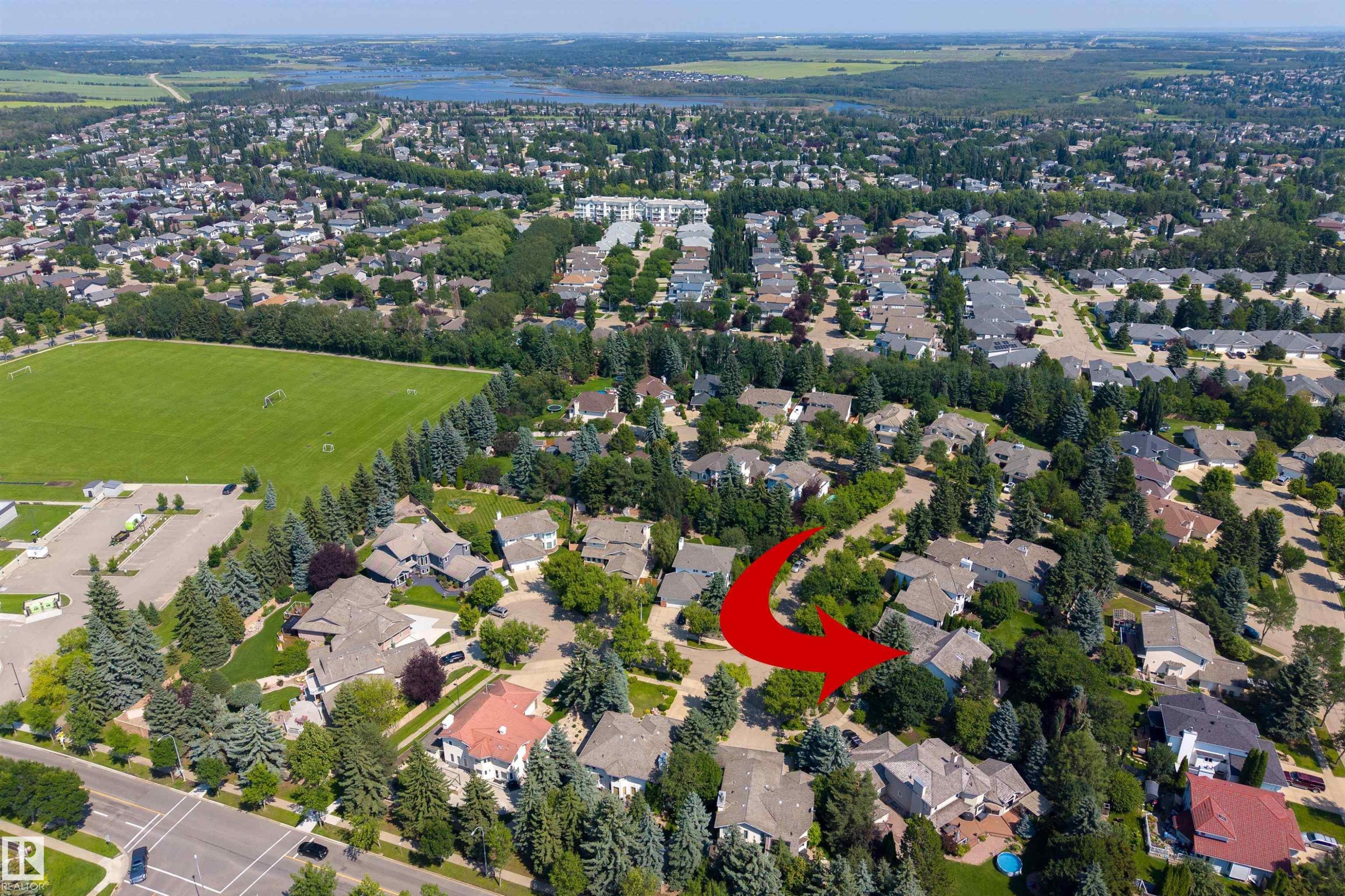 26 Eastbourne Close, St. Albert, AB - Outdoor With View