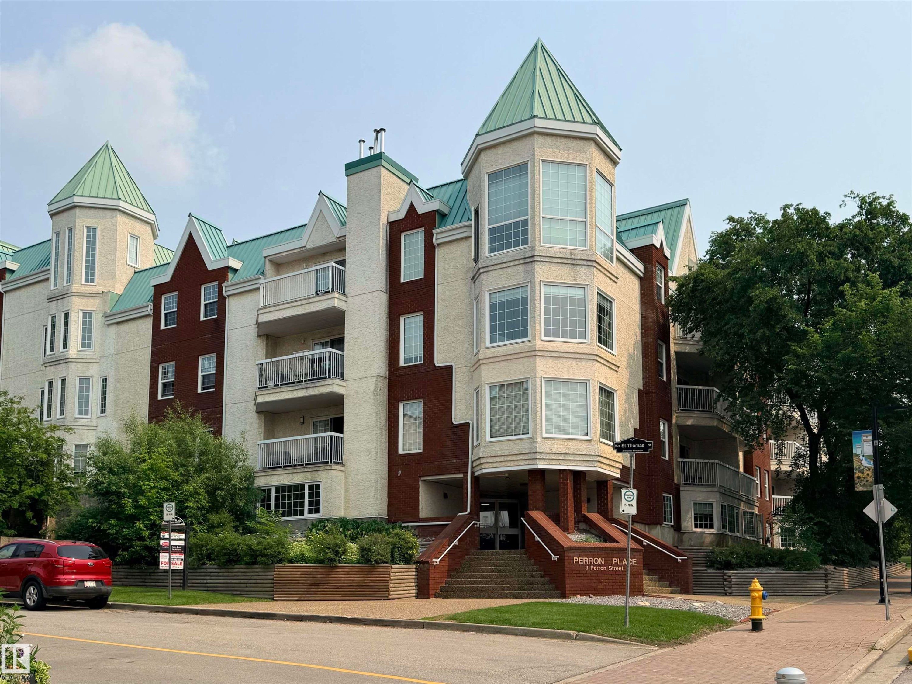 #403 3 Perron St, St. Albert, AB - Outdoor With Facade