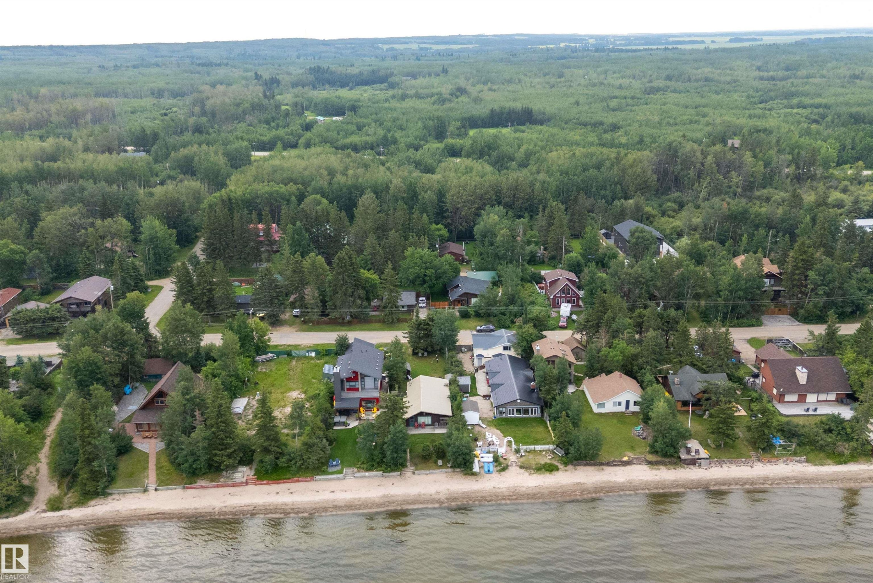 207 1St Avenue, Rural Wetaskiwin County, AB - Outdoor With Body Of Water With View