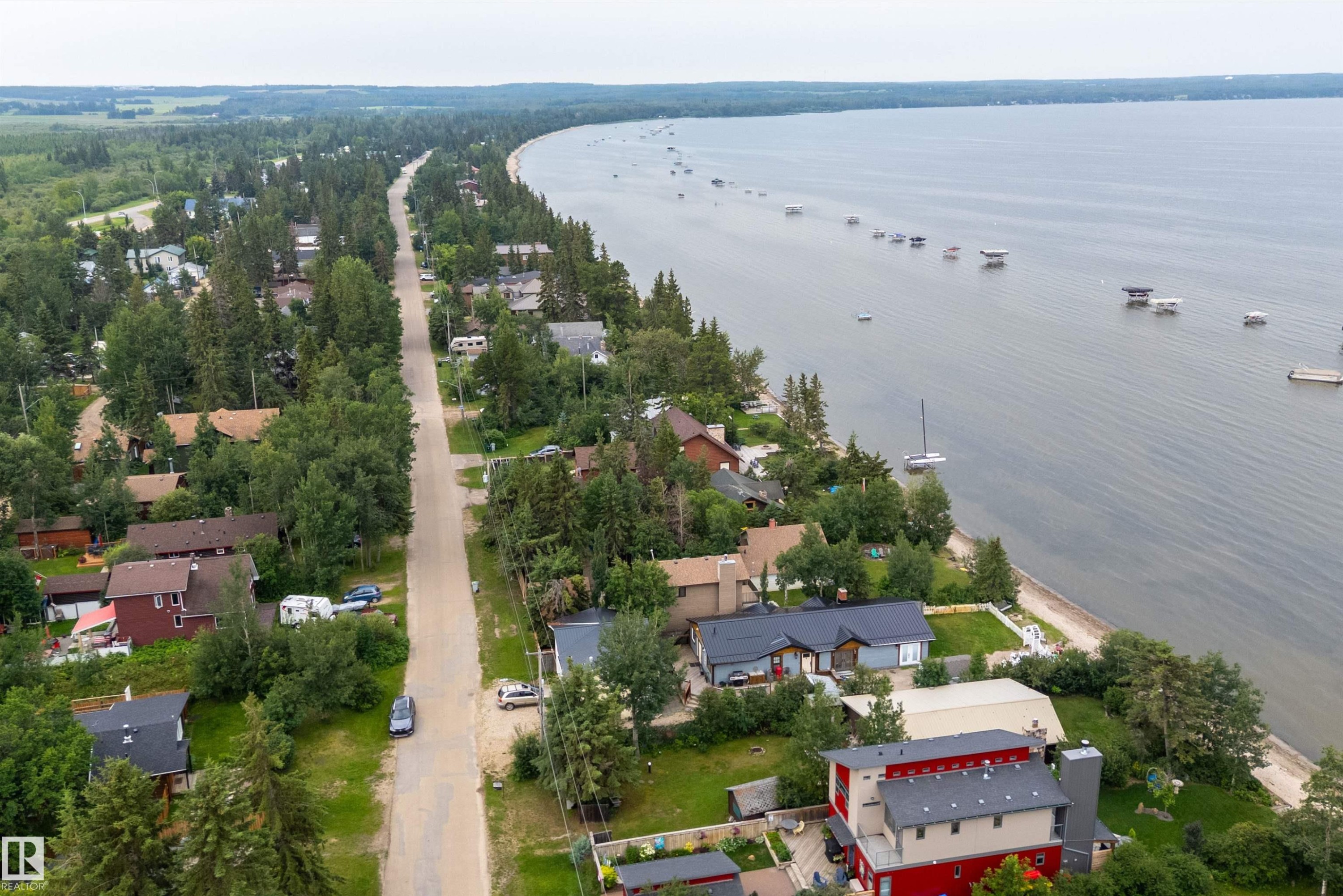 207 1St Avenue, Rural Wetaskiwin County, AB - Outdoor With Body Of Water With View