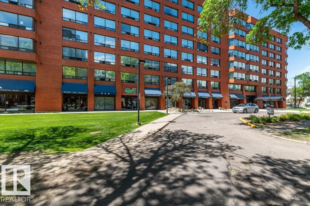 #327 10160 114 St Nw, Edmonton, AB - Outdoor With Facade