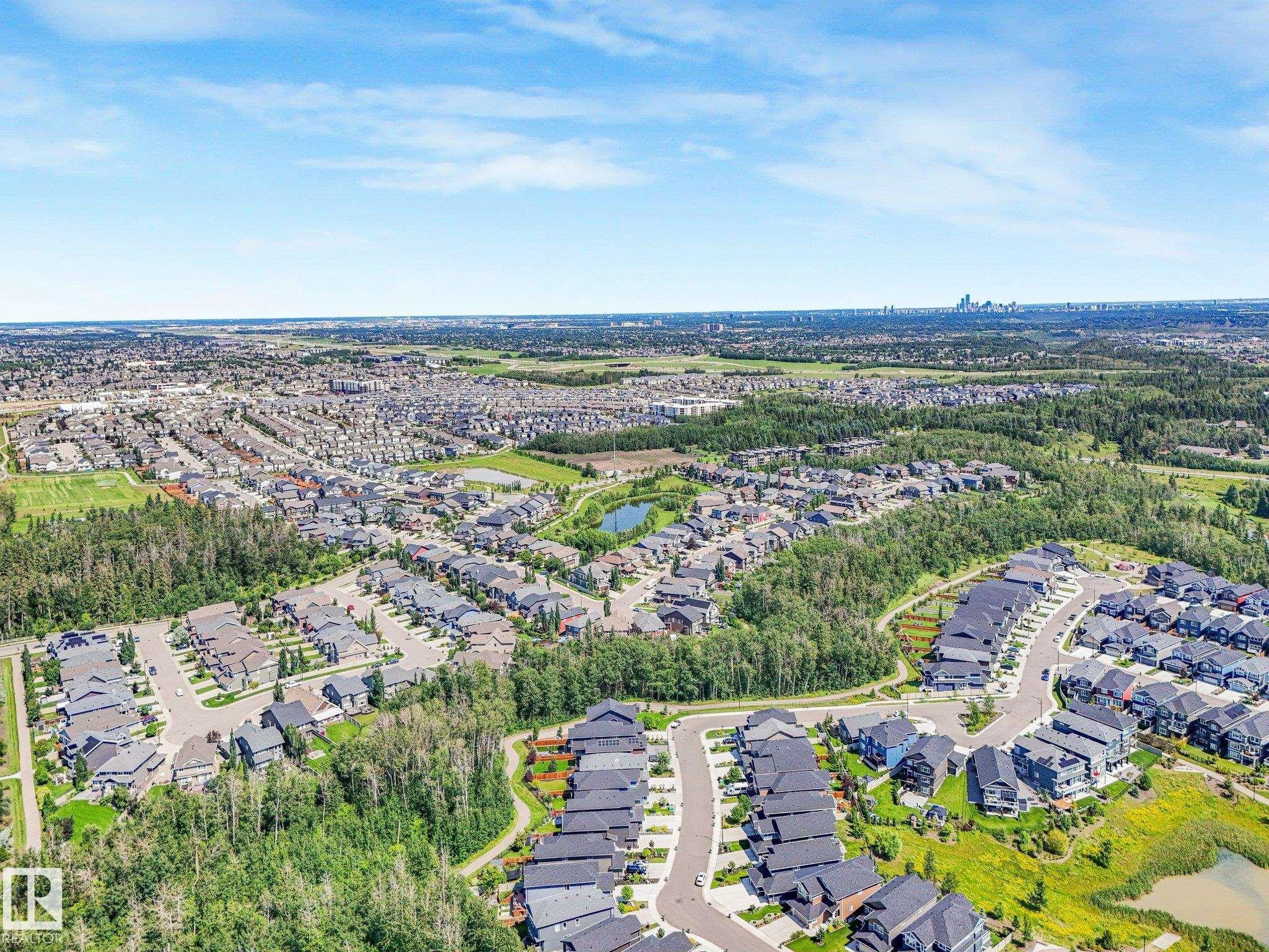 1214 Eaton Lane Nw, Edmonton, AB - Outdoor With View