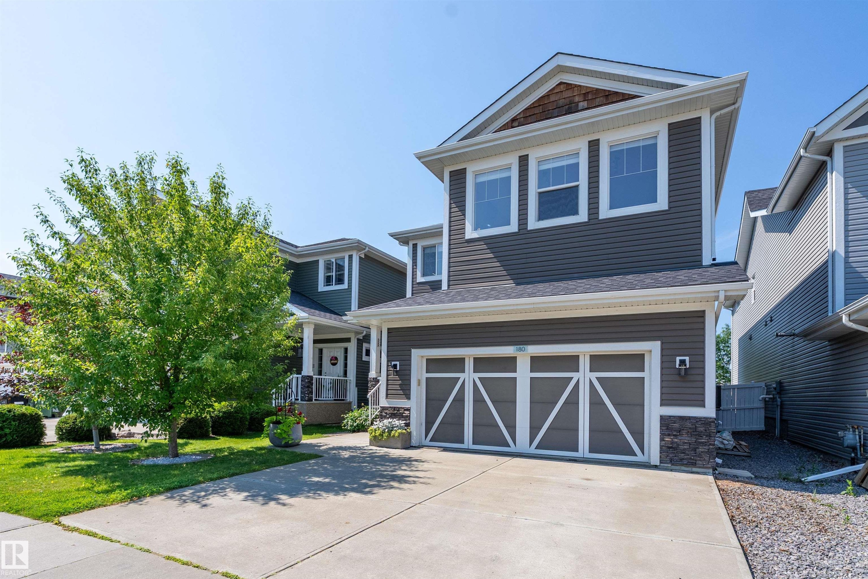 180 Sheppard Circle, Leduc, AB - Outdoor With Facade