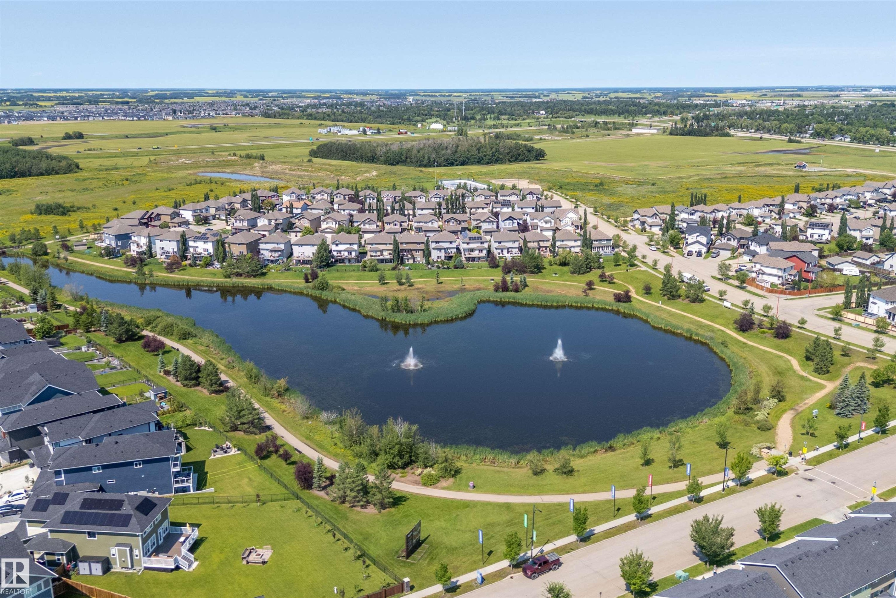 180 Sheppard Circle, Leduc, AB - Outdoor With View