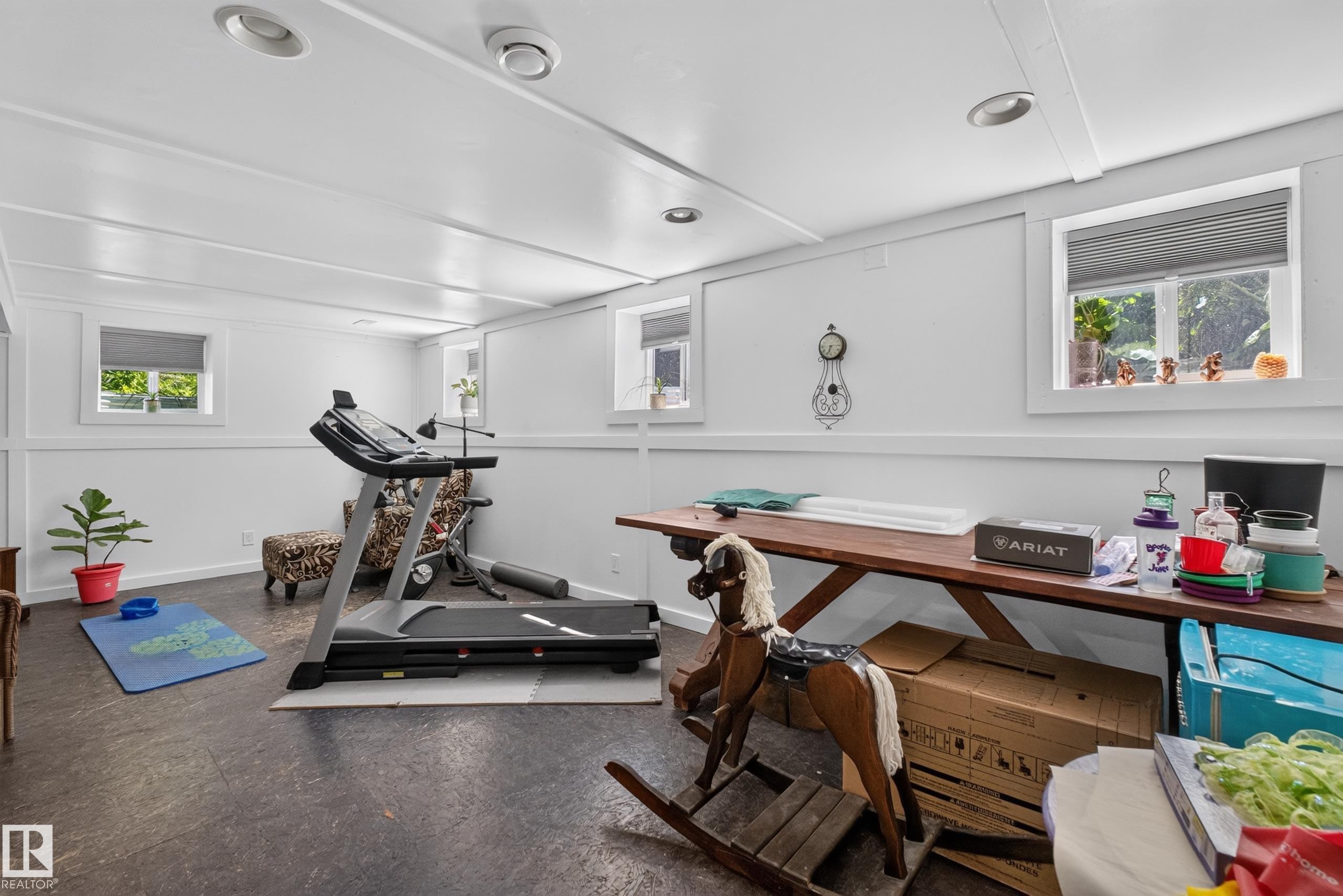 50120 Rge Rd 270, Rural Leduc County, AB - Indoor Photo Showing Gym Room