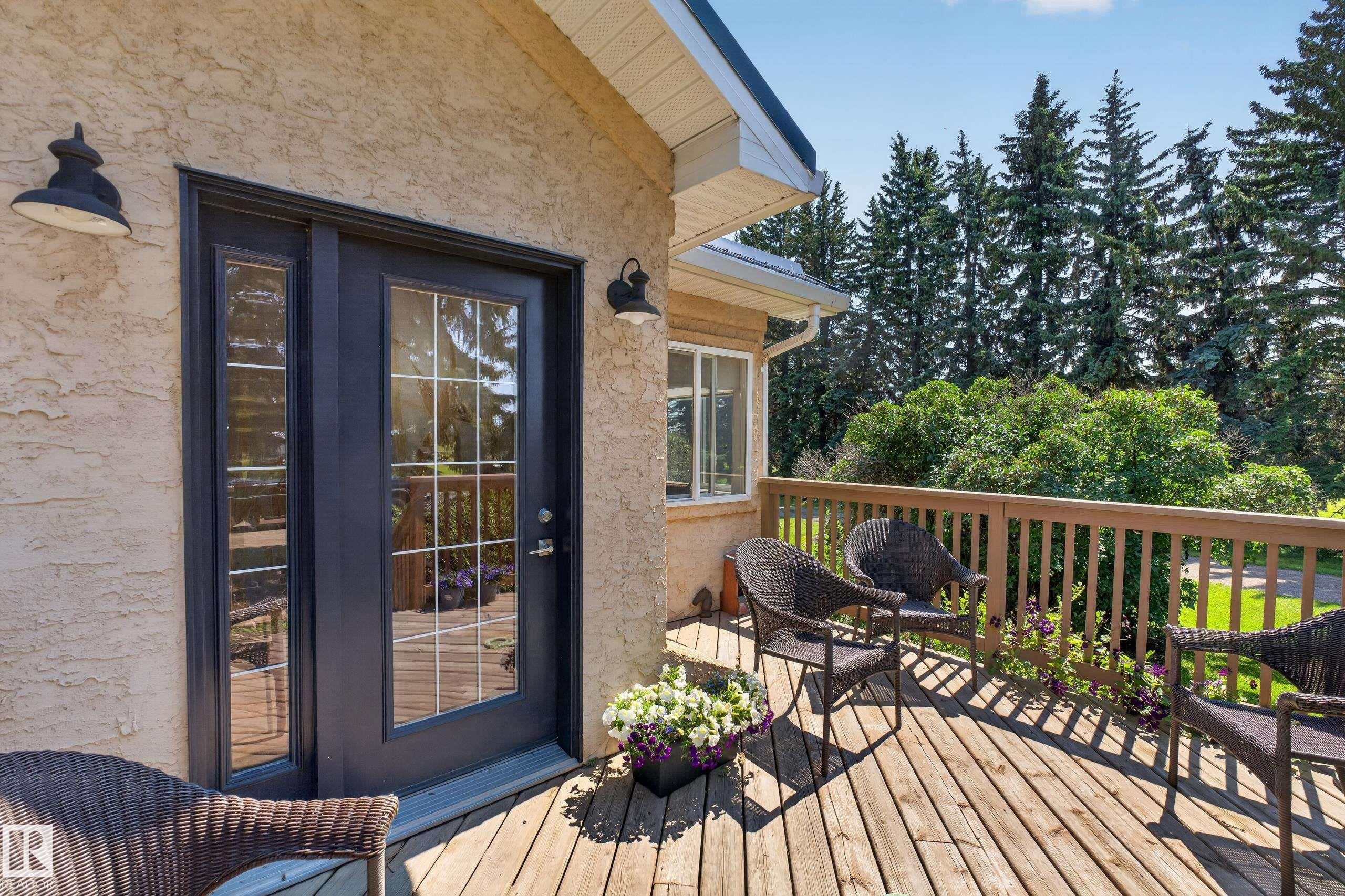 50120 Rge Rd 270, Rural Leduc County, AB - Outdoor With Deck Patio Veranda With Exterior