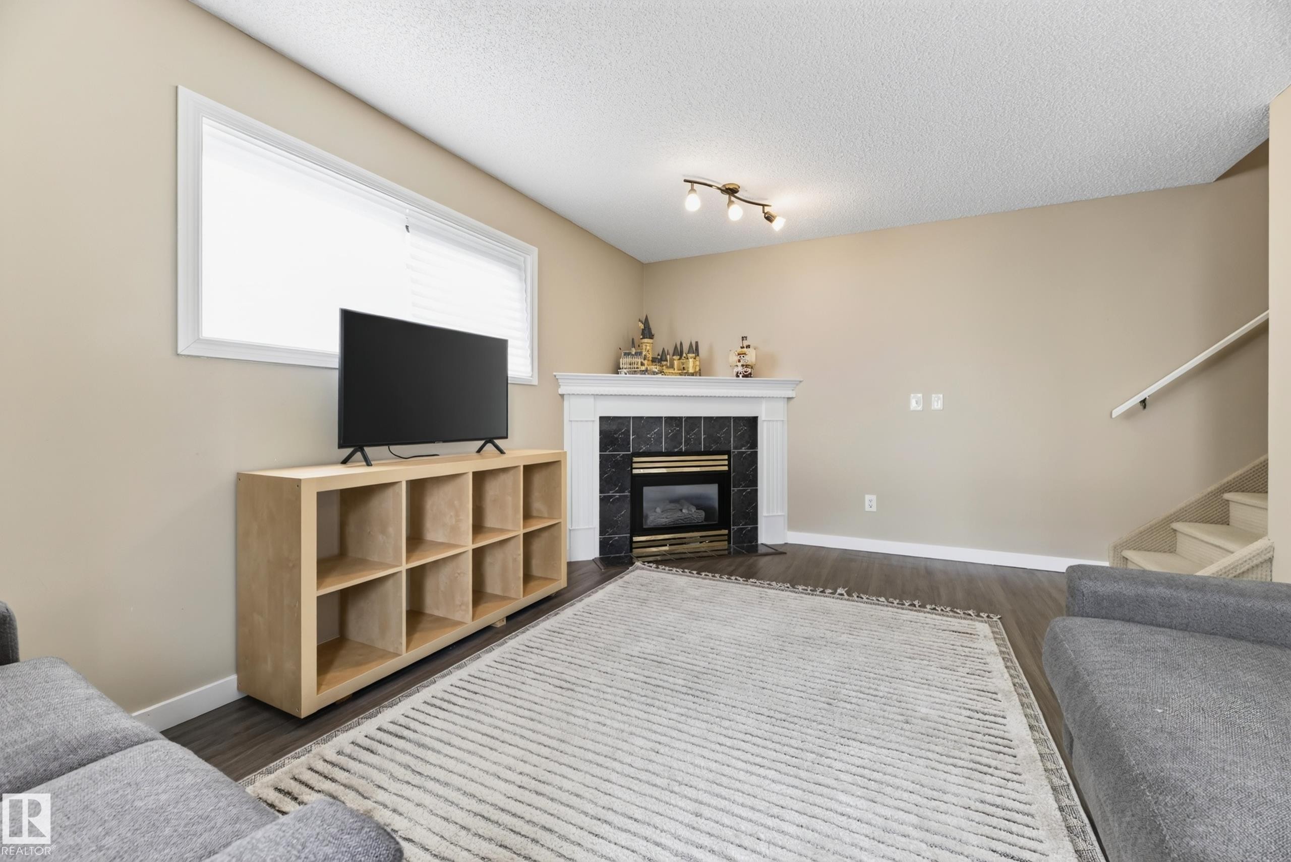 1906 65 Street Nw, Edmonton, AB - Indoor With Fireplace