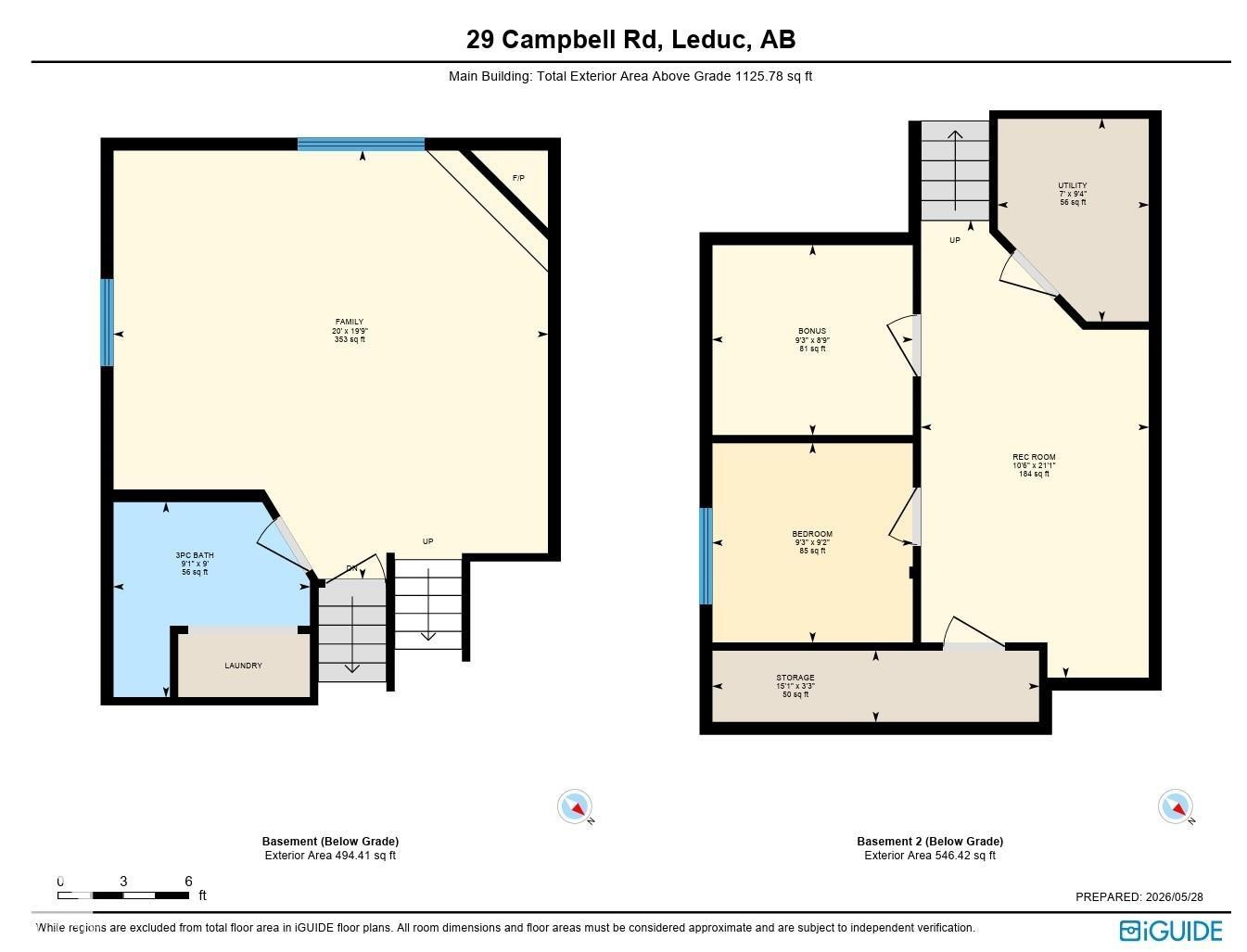 Floor plan - 29 Campbell Road, Leduc, AB - Other