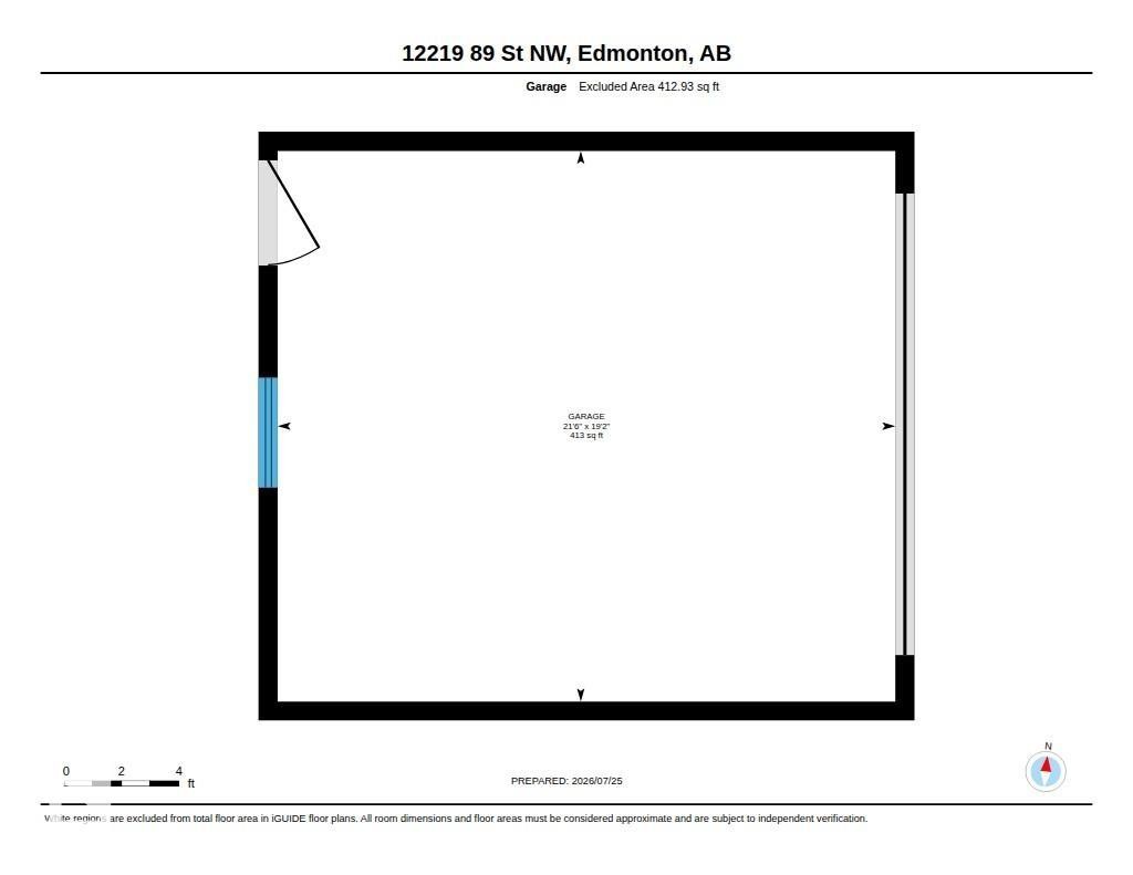 Floor plan - 12219 89 Street Nw, Edmonton, AB - Other