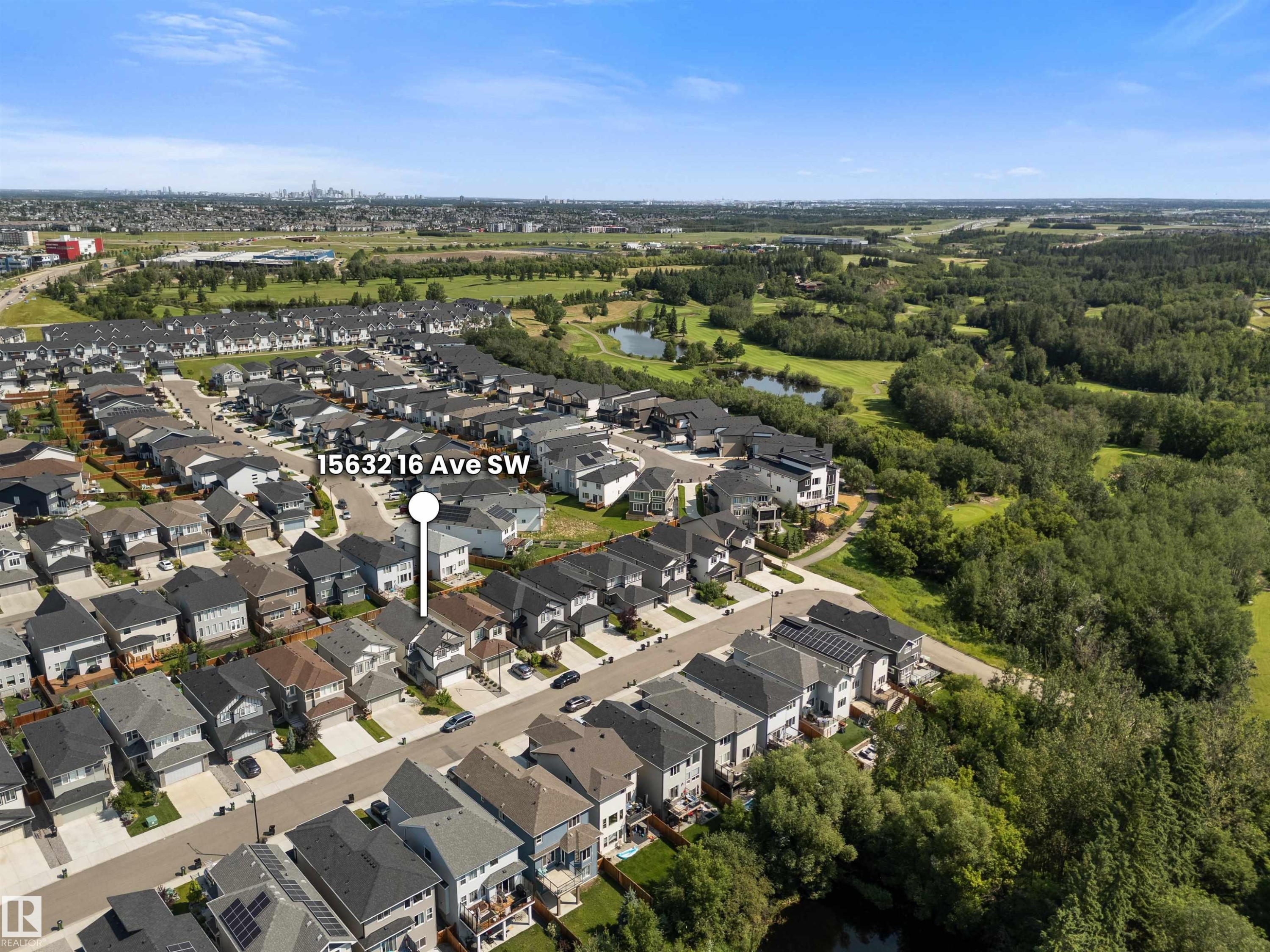 15632 16 Avenue Sw, Edmonton, AB - Outdoor With View