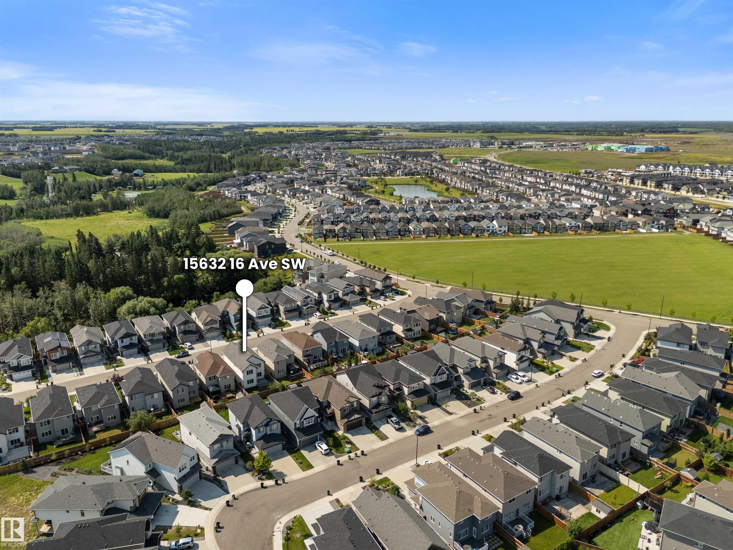 15632 16 Avenue Sw, Edmonton, AB - Outdoor With View