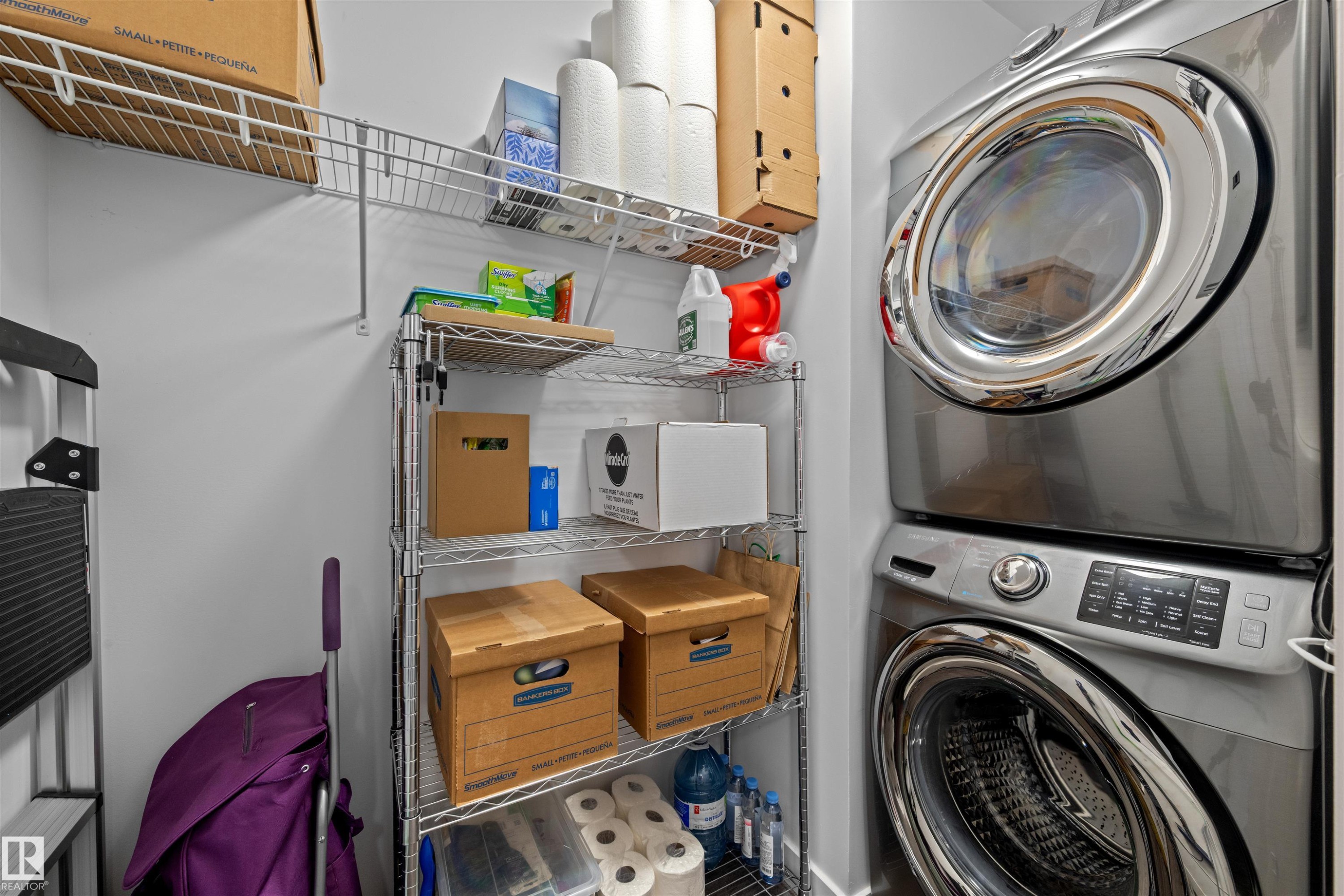 #408 10837 83 Av Nw, Edmonton, AB - Indoor Photo Showing Laundry Room