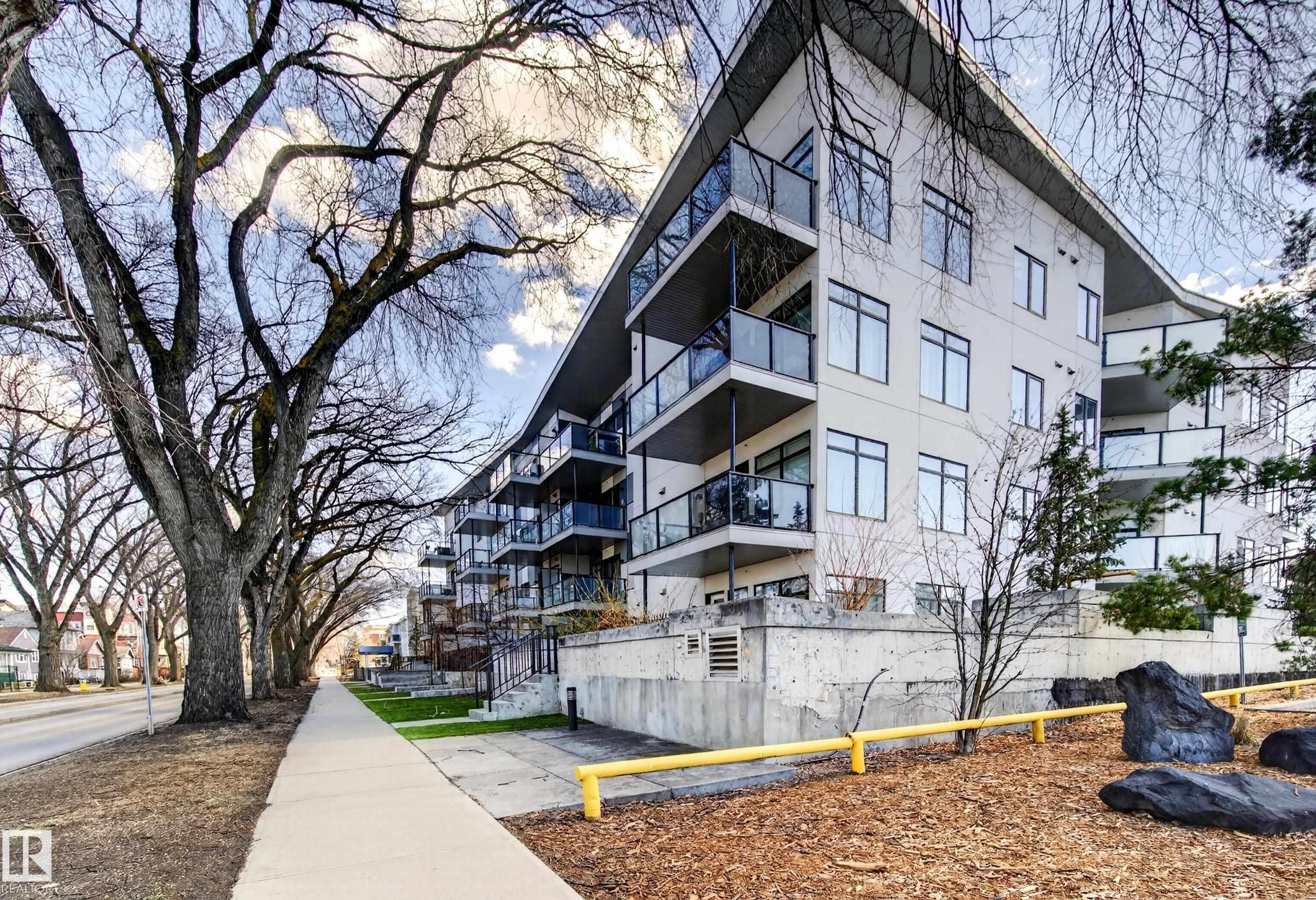 #408 10837 83 Av Nw, Edmonton, AB - Outdoor With Balcony