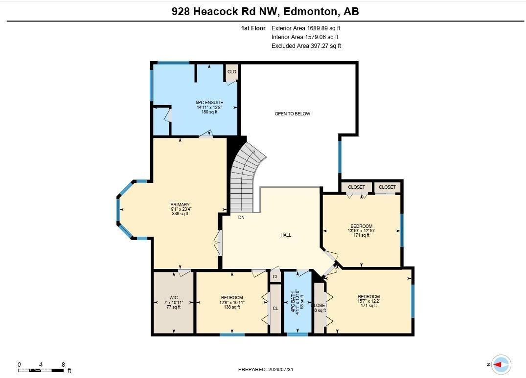 Floor plan - 928 Heacock Road Nw, Edmonton, AB - Other