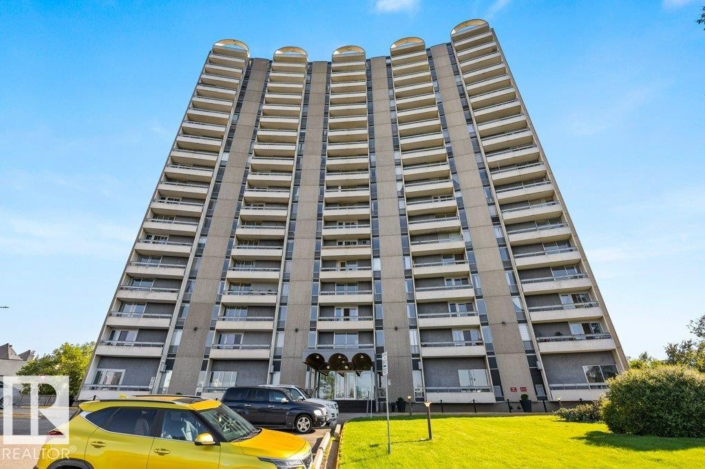 #1803 10883 Saskatchewan Dr Nw, Edmonton, AB - Outdoor With Balcony With Facade