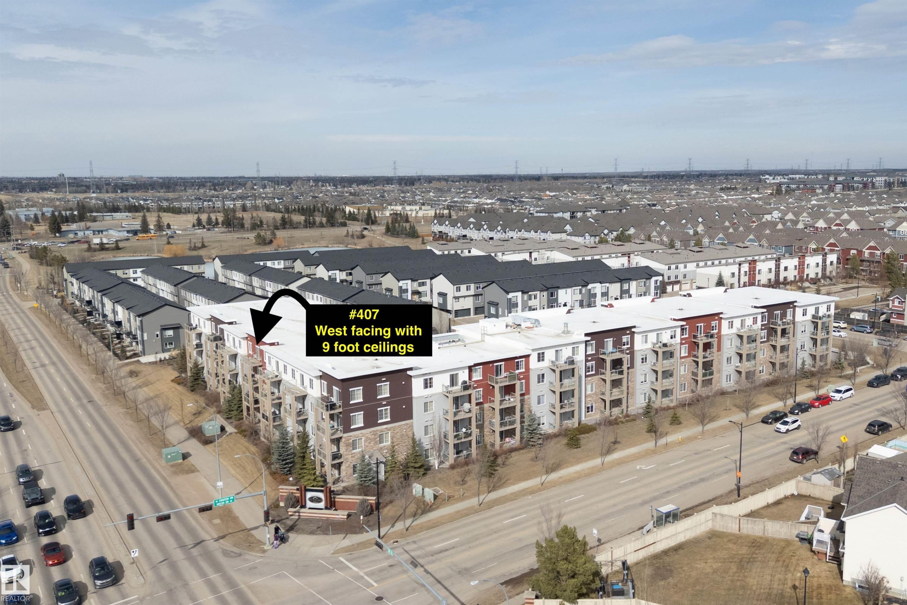 #407 812 Welsh Dr Sw, Edmonton, AB - Outdoor With View