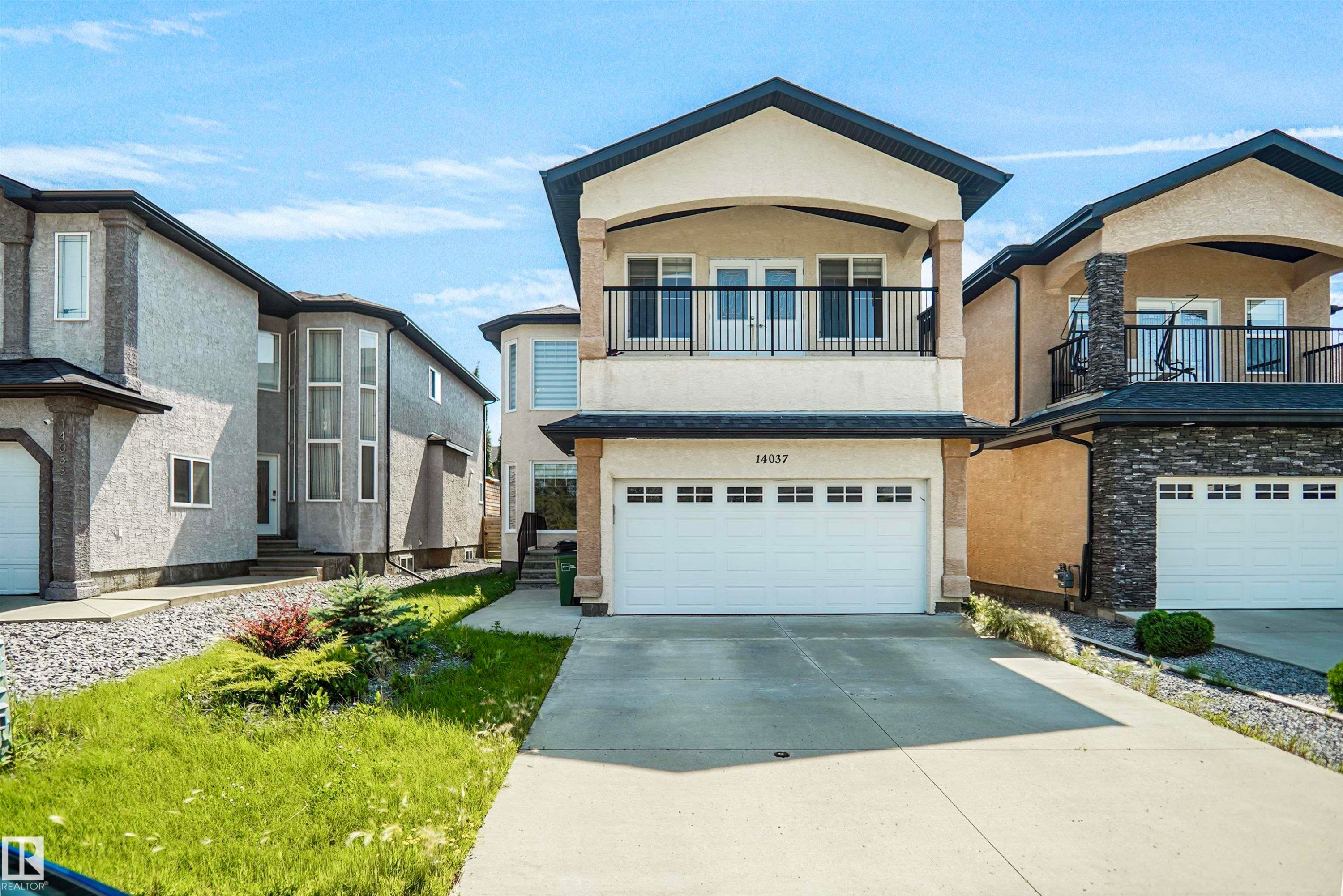 14037 161A Avenue Nw, Edmonton, AB - Outdoor With Balcony