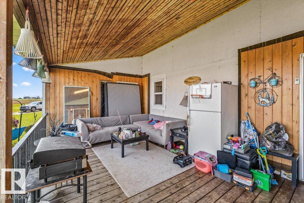 54115 Range Road 270, Rural Sturgeon County, AB - Outdoor With Deck Patio Veranda With Exterior