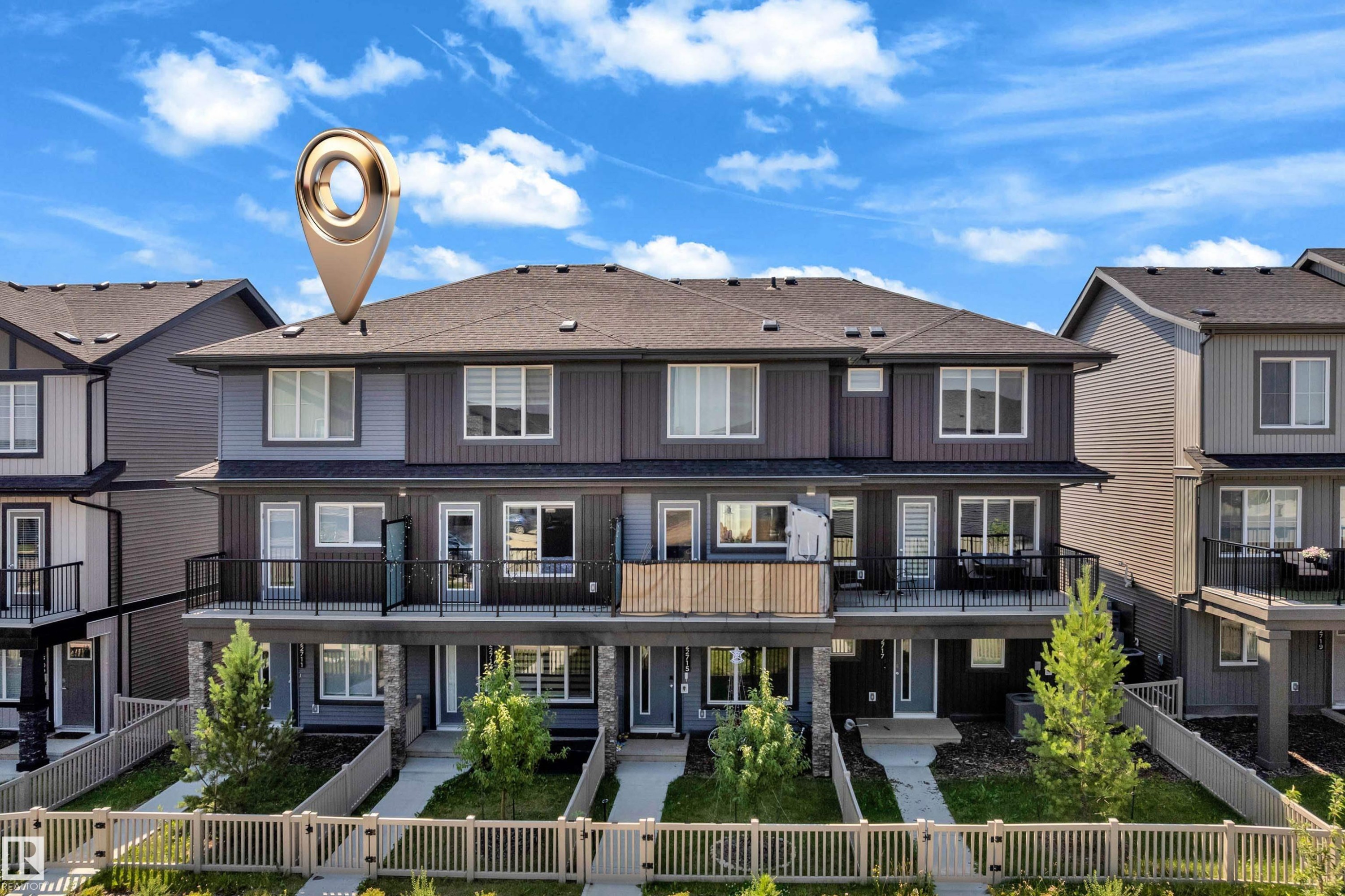 22711 84 Avenue Nw, Edmonton, AB - Outdoor With Balcony With Facade