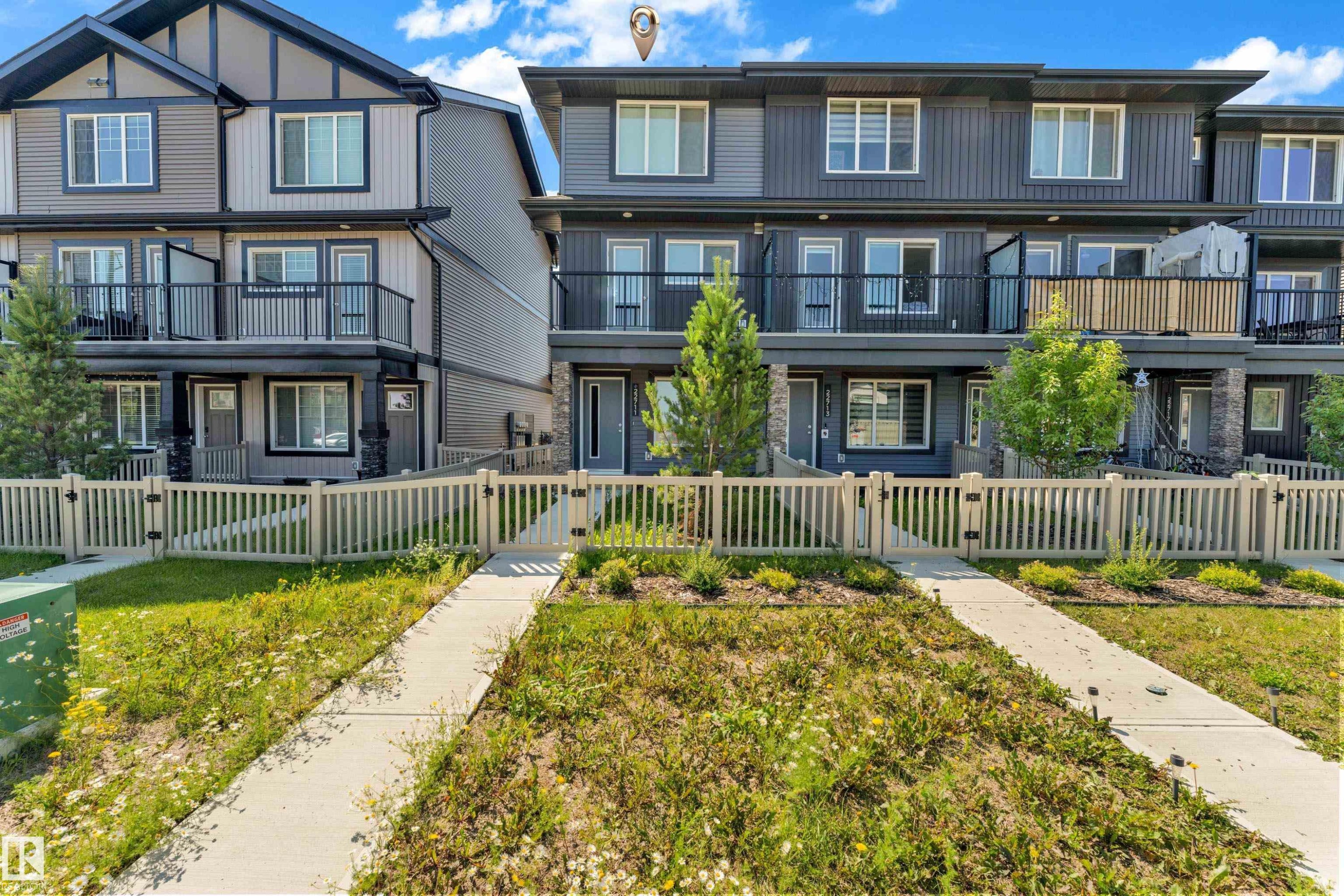 22711 84 Avenue Nw, Edmonton, AB - Outdoor With Balcony With Facade