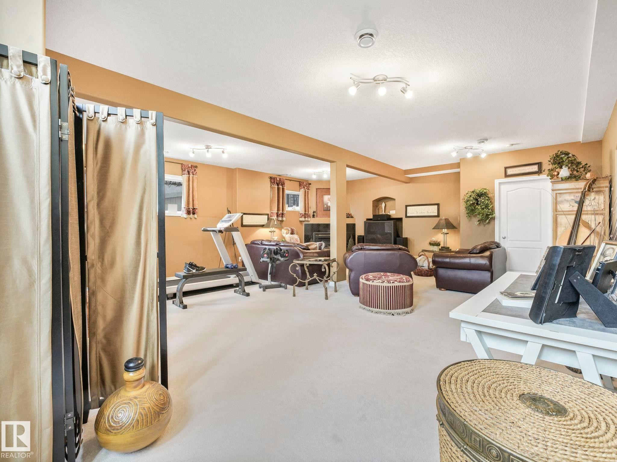 51 Kendall Crescent, St. Albert, AB - Indoor Photo Showing Gym Room