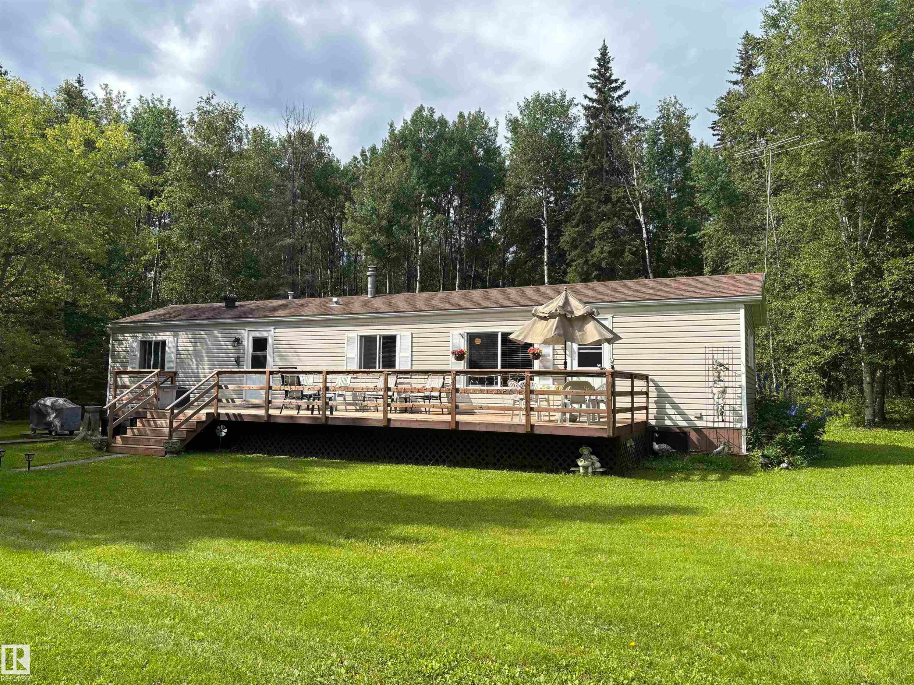 #10A 185073 Twp Rd 654, Rural Athabasca County, AB - Outdoor With Deck Patio Veranda