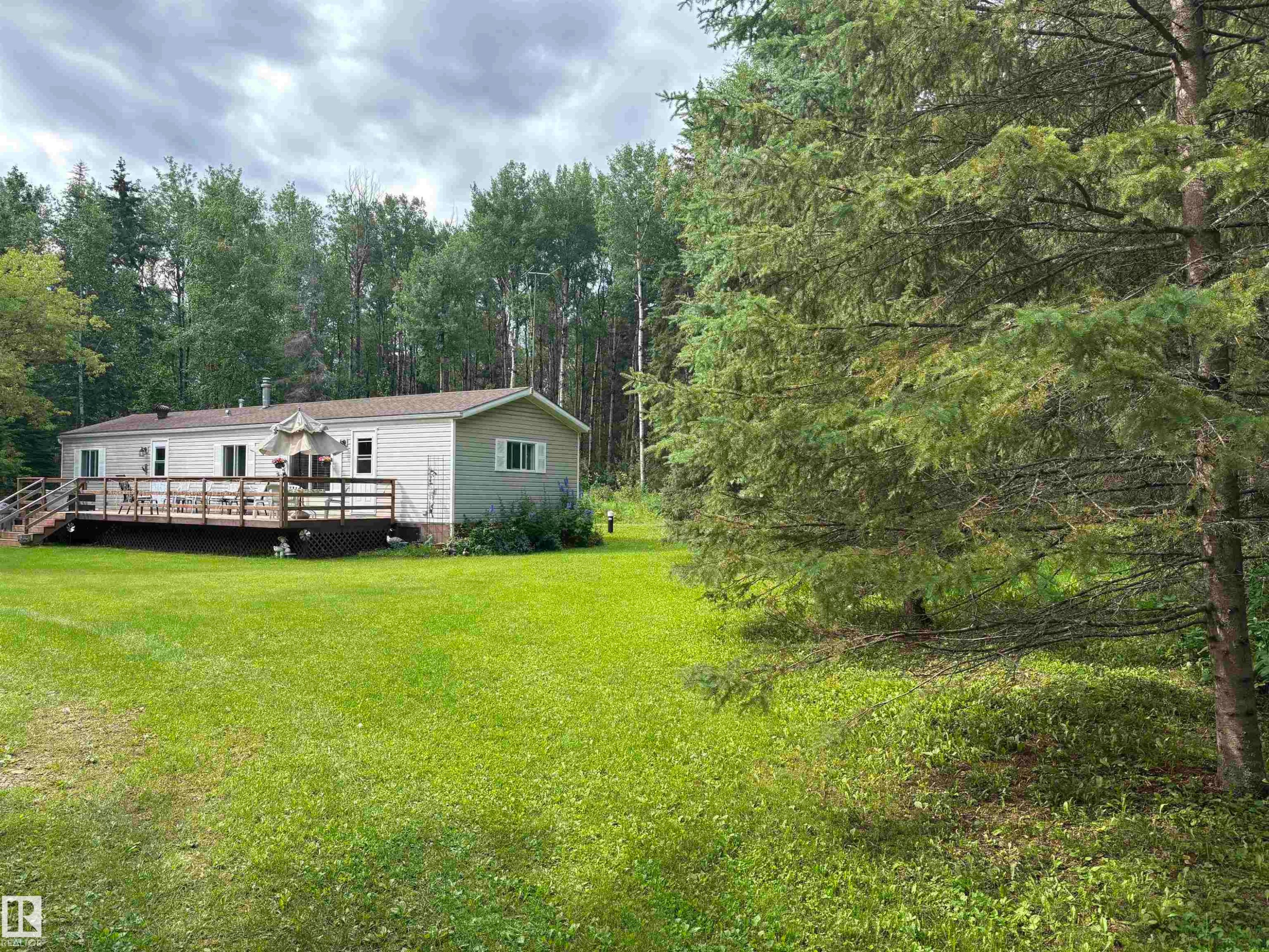 #10A 185073 Twp Rd 654, Rural Athabasca County, AB - Outdoor With Deck Patio Veranda