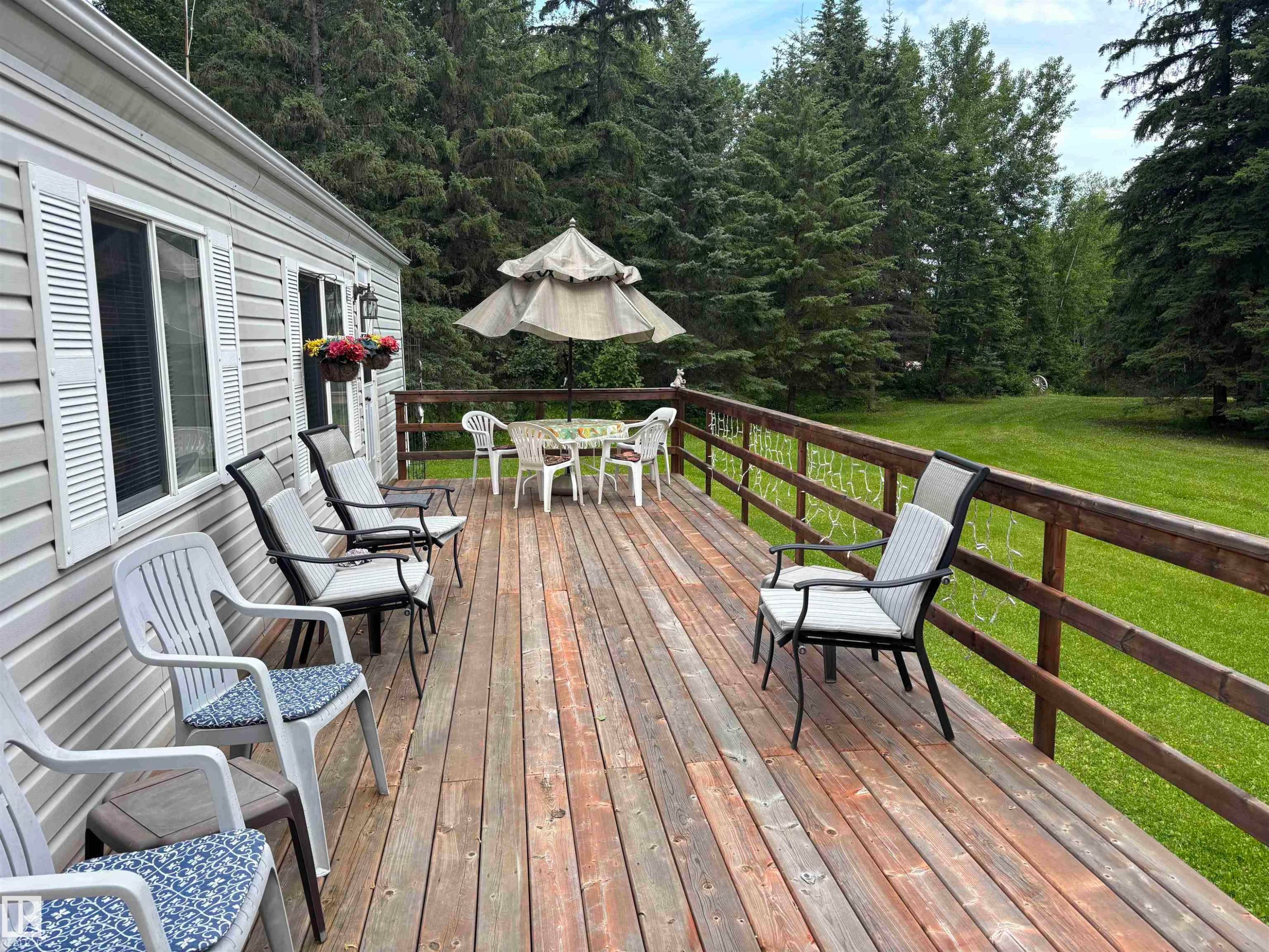 #10A 185073 Twp Rd 654, Rural Athabasca County, AB - Outdoor With Deck Patio Veranda With Exterior