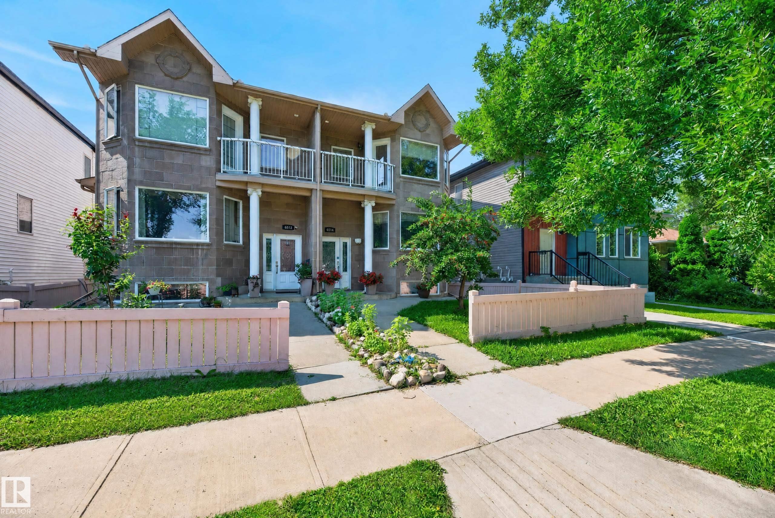 6514 106 Street Nw, Edmonton, AB - Outdoor With Balcony With Facade