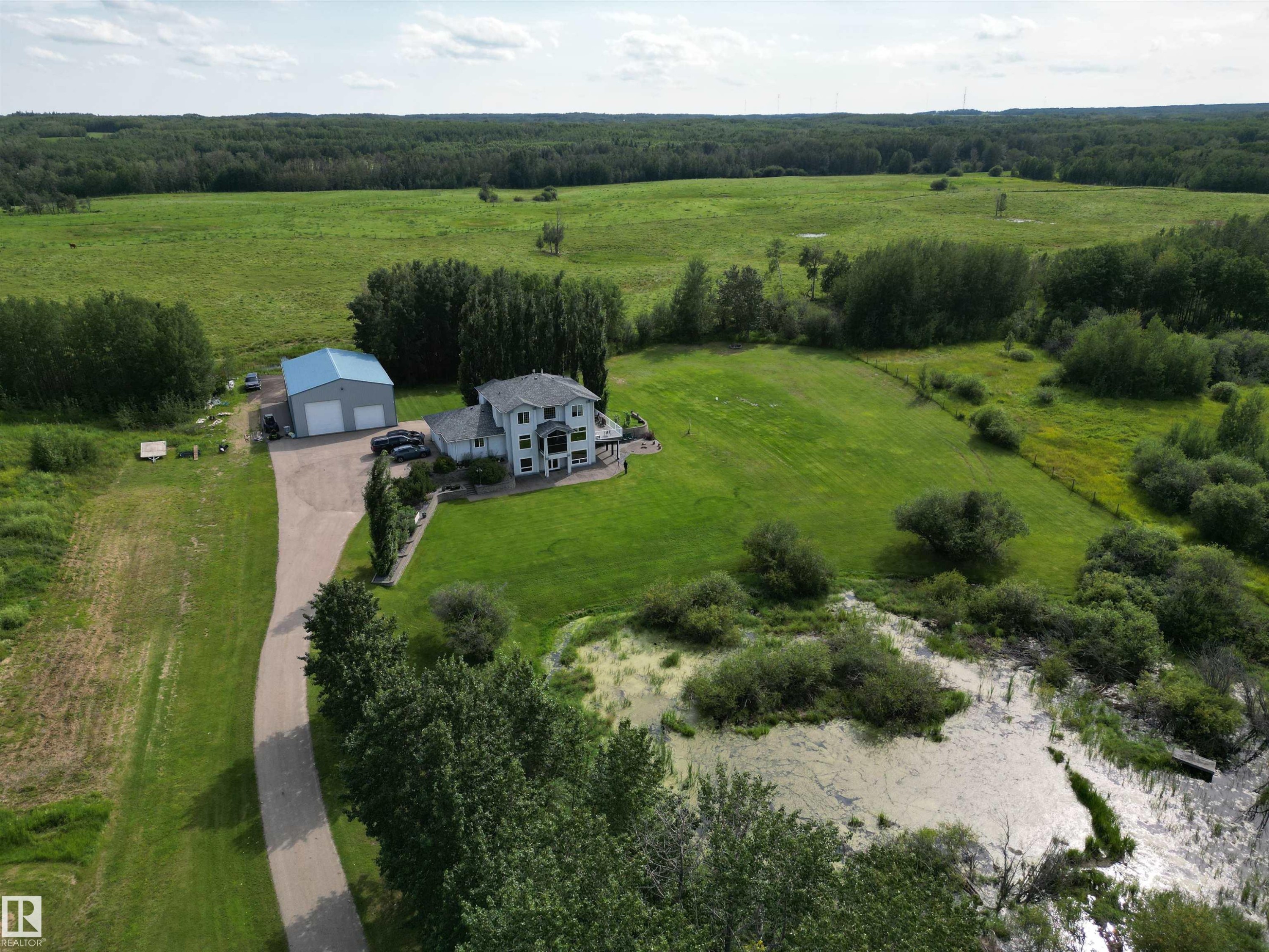 #43 27507 Twp Road 544, Rural Sturgeon County, AB - Outdoor With View