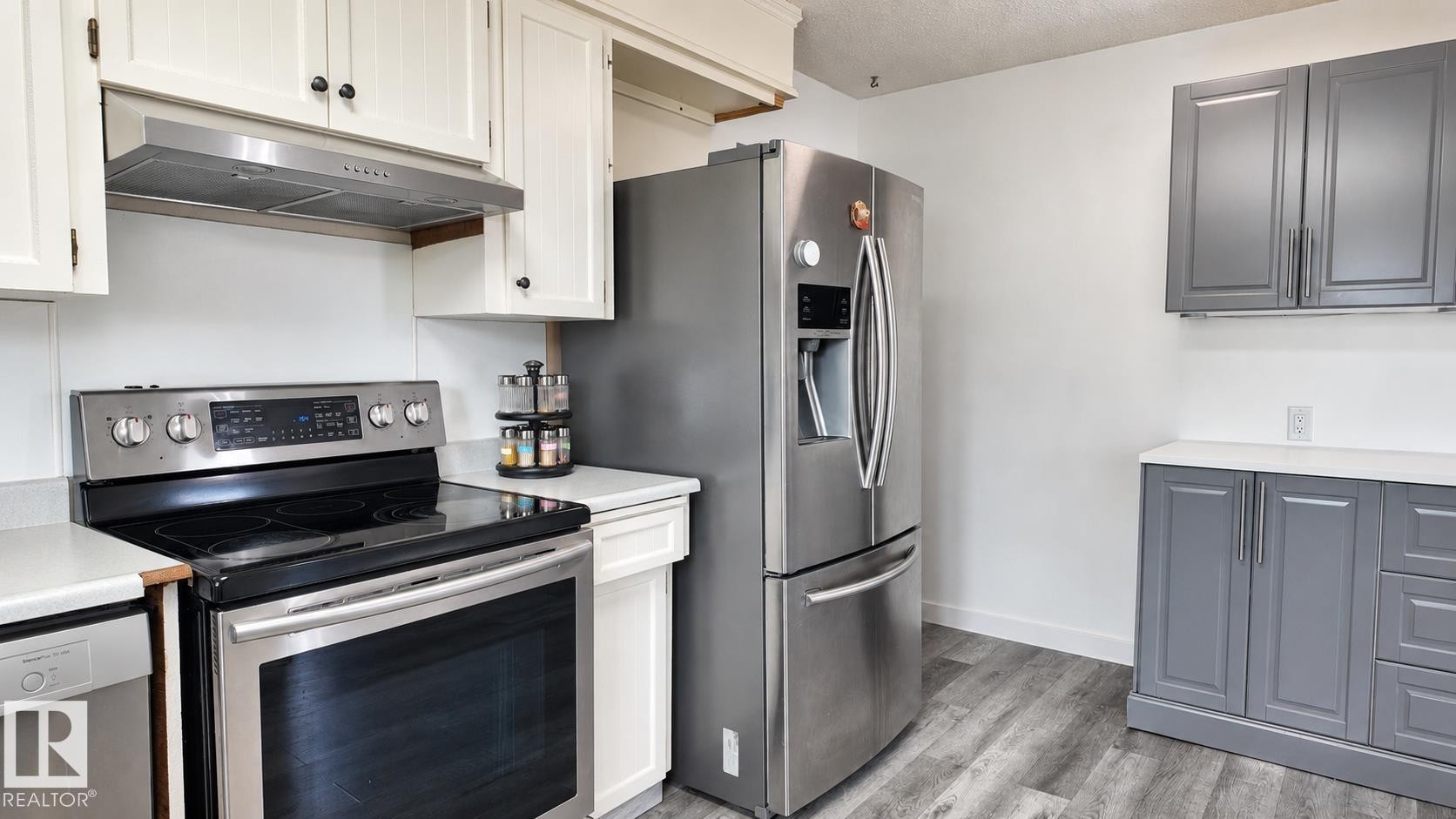 16608 109 Street Nw, Edmonton, AB - Indoor Photo Showing Kitchen With Stainless Steel Kitchen
