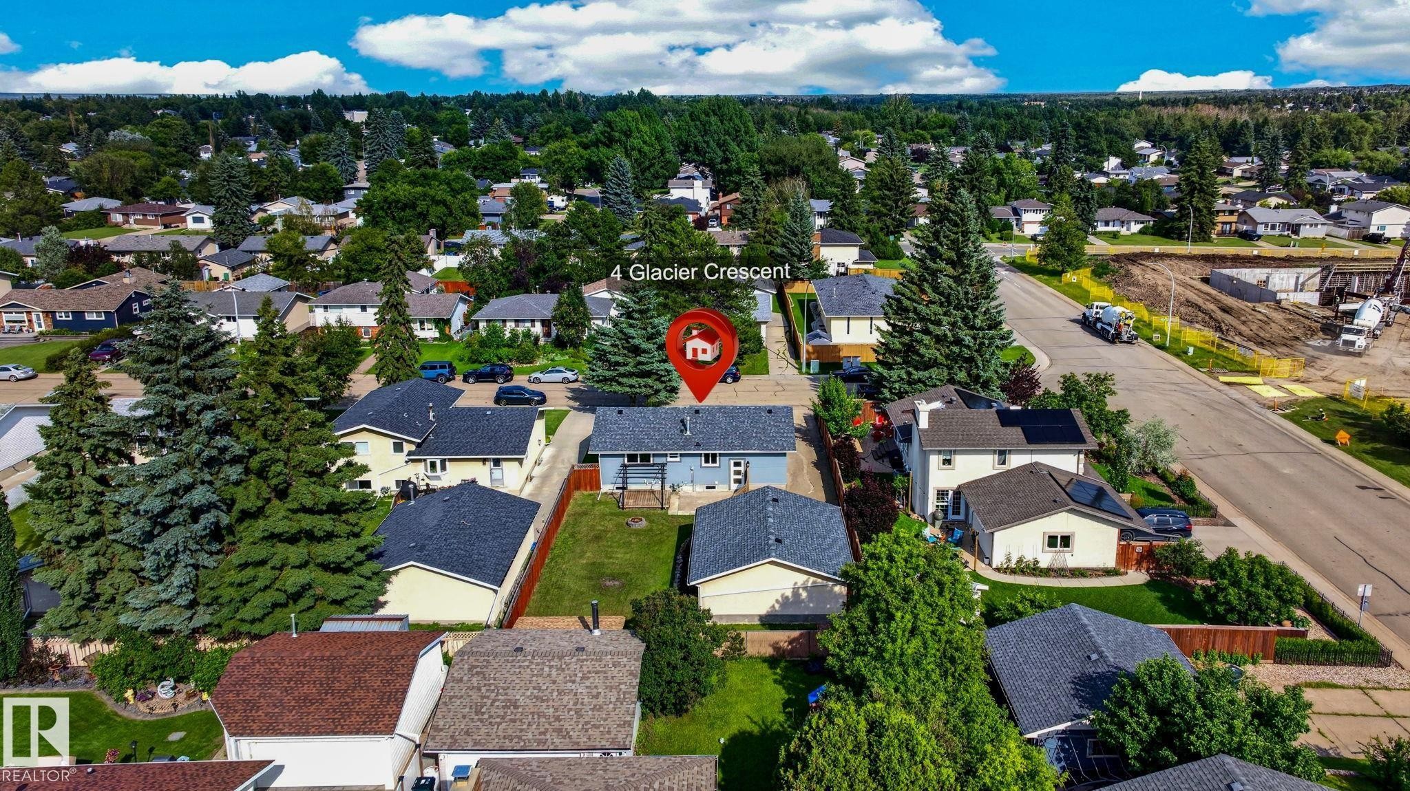 4 Glacier Crescent, Sherwood Park, AB - Outdoor With View
