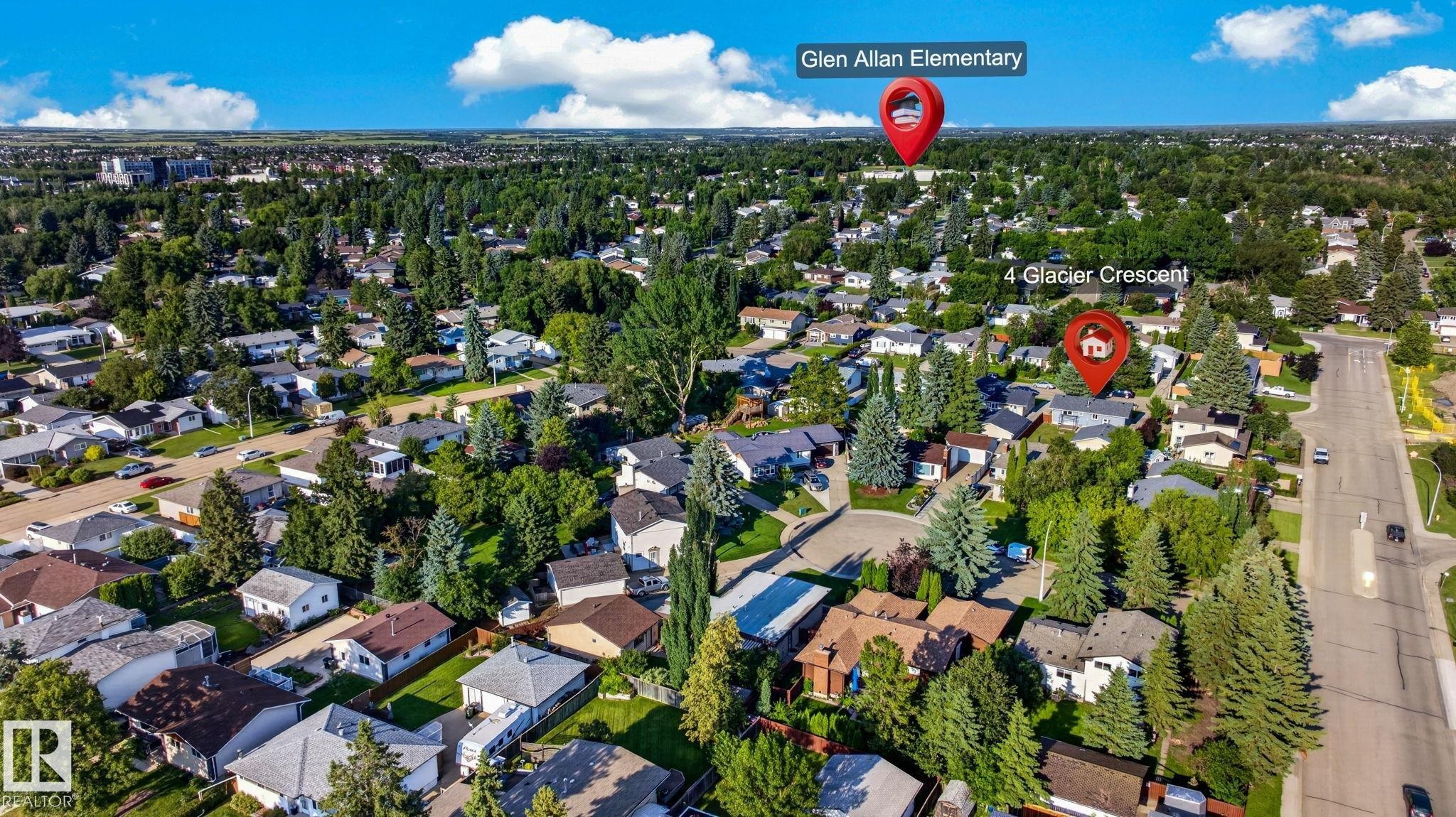 4 Glacier Crescent, Sherwood Park, AB - Outdoor With View
