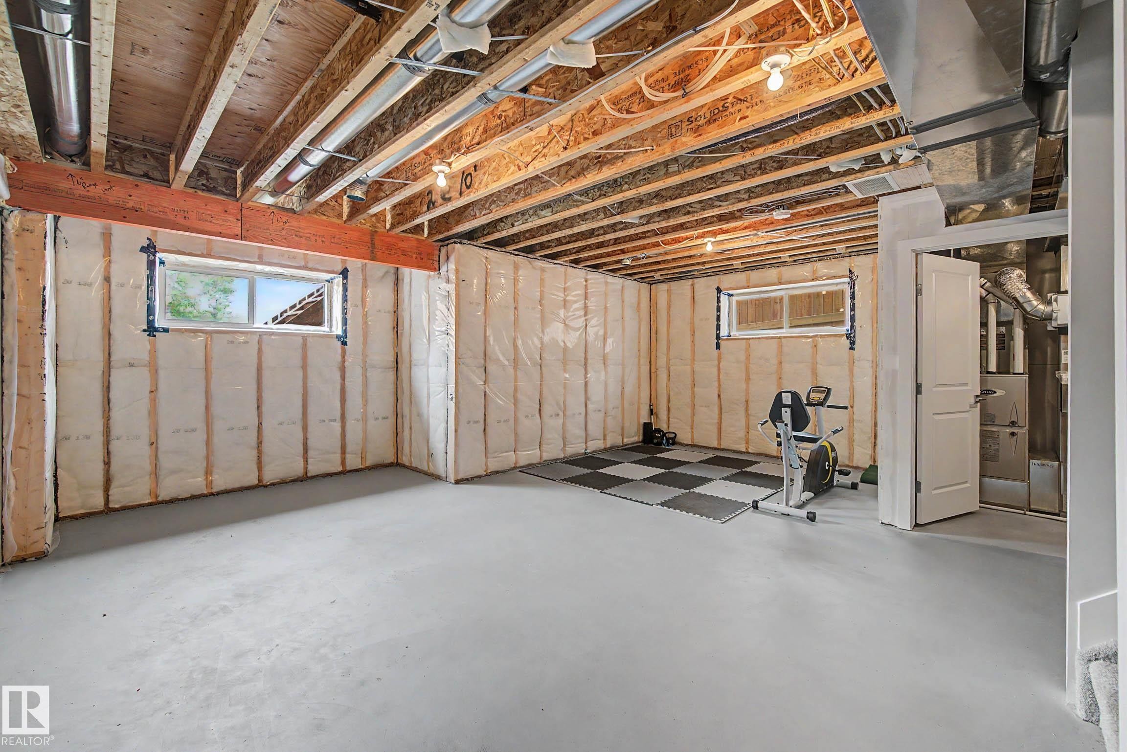 924 Morris Way, Leduc, AB - Indoor Photo Showing Basement