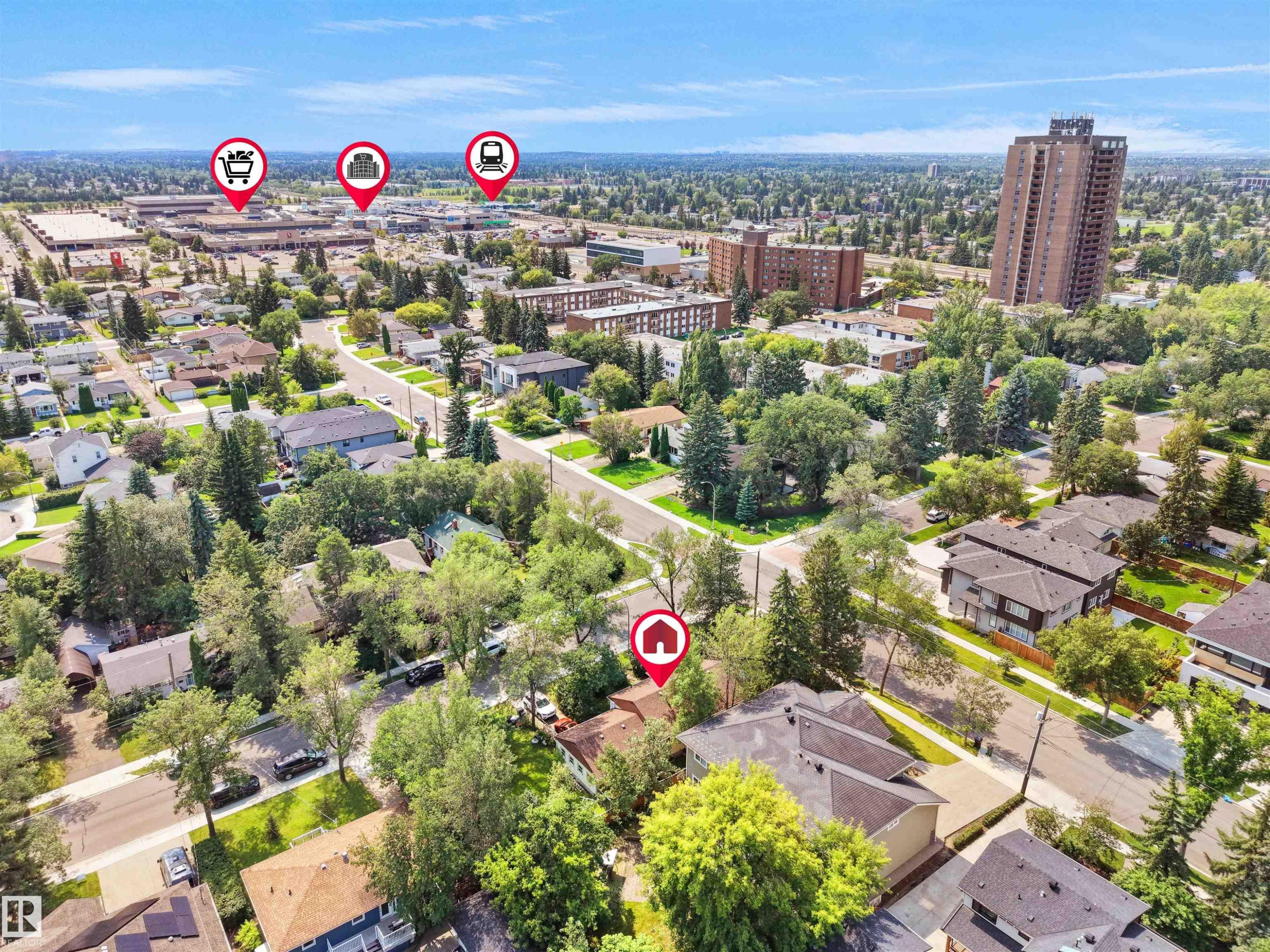 10816 54 Avenue Nw, Edmonton, AB - Outdoor With View