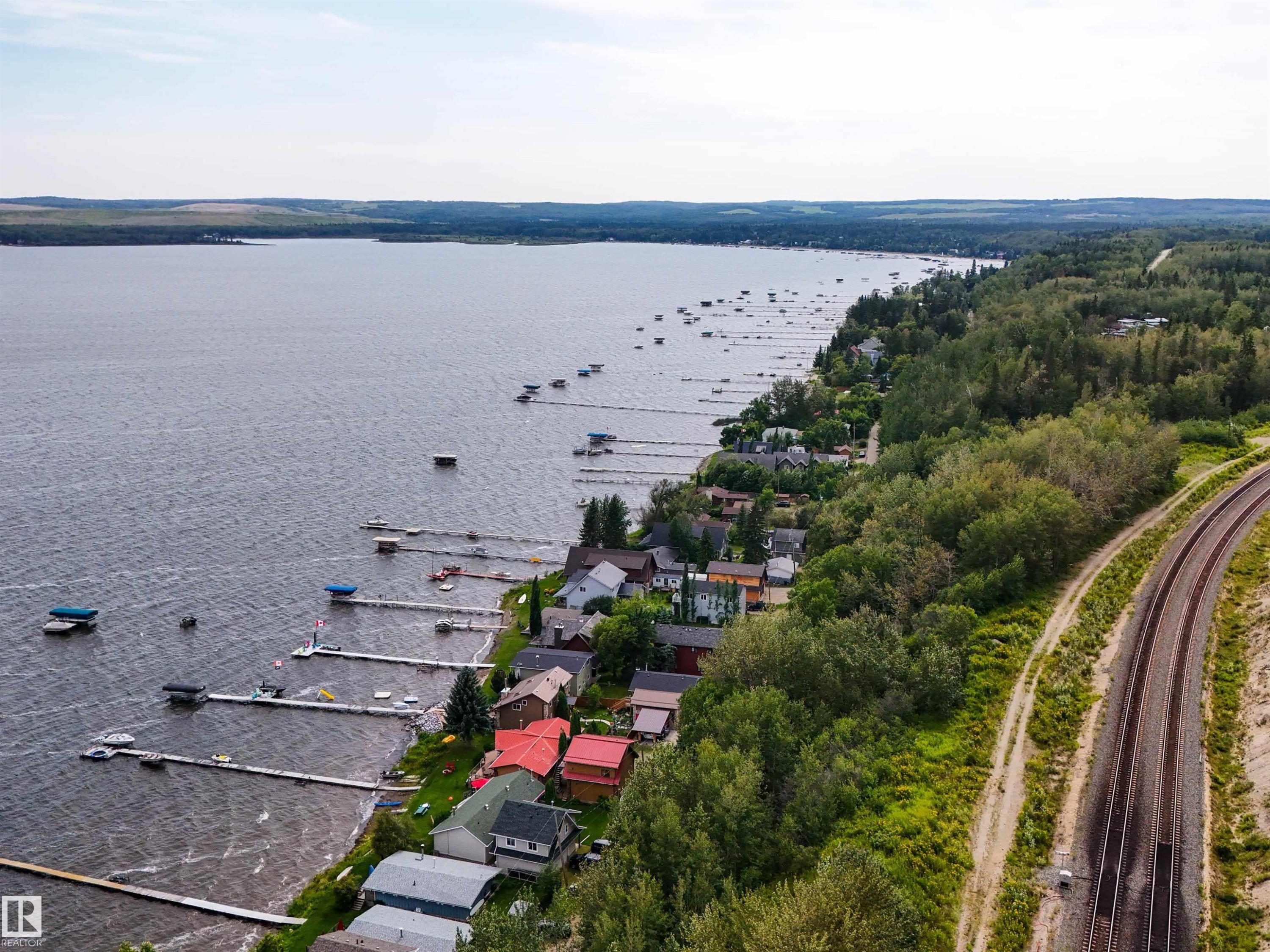 9000 1 Avenue, Rural Parkland County, AB - Outdoor With Body Of Water With View