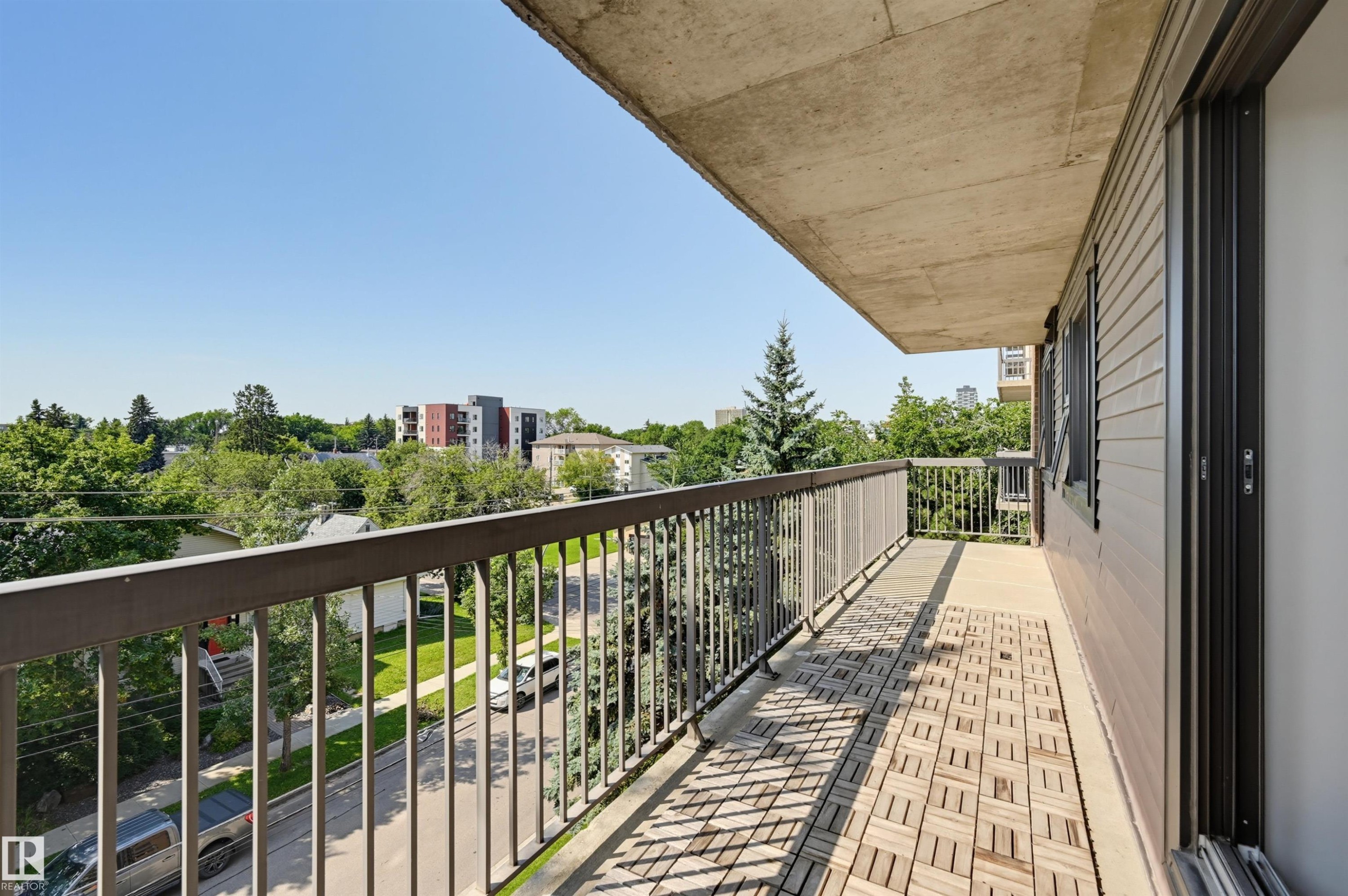 #502 10545 Saskatchewan Dr Nw, Edmonton, AB - Outdoor With Balcony With Exterior