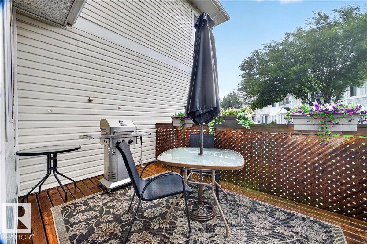 #52 1780 Glastonbury Bv Nw, Edmonton, AB - Outdoor With Deck Patio Veranda With Exterior
