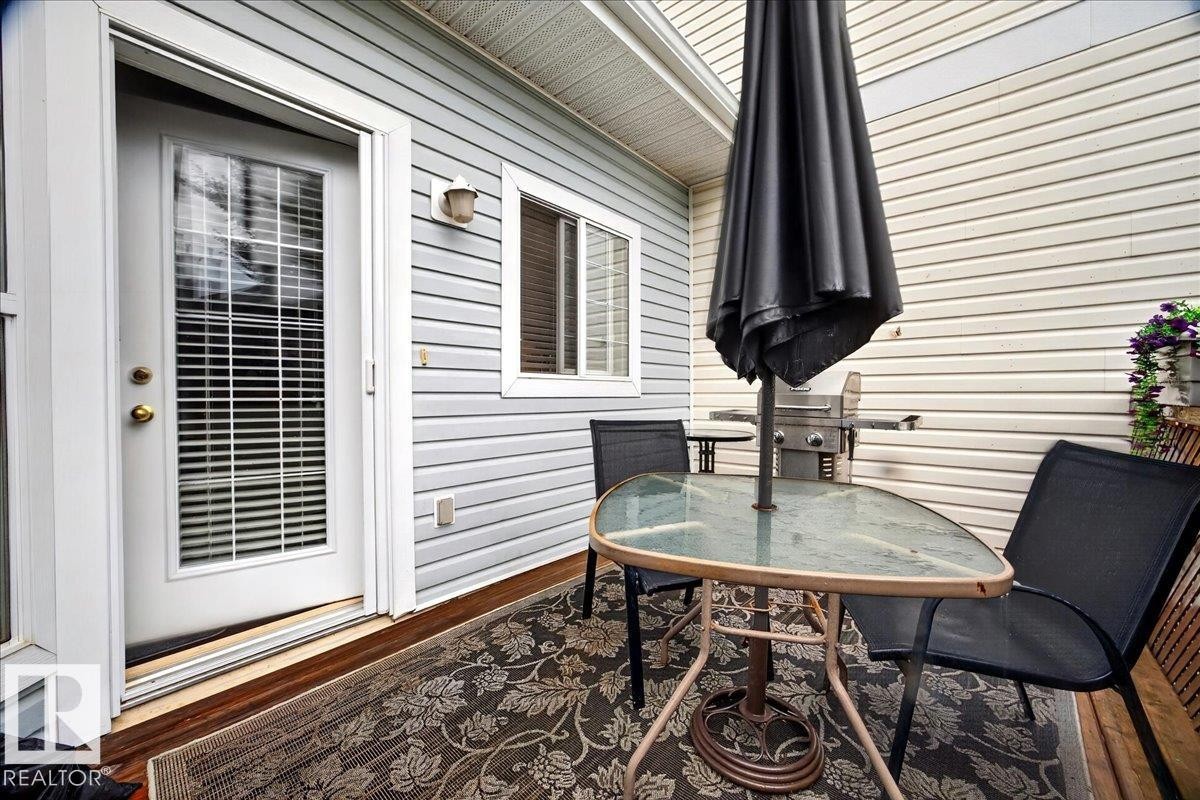 #52 1780 Glastonbury Bv Nw, Edmonton, AB - Outdoor With Deck Patio Veranda With Exterior