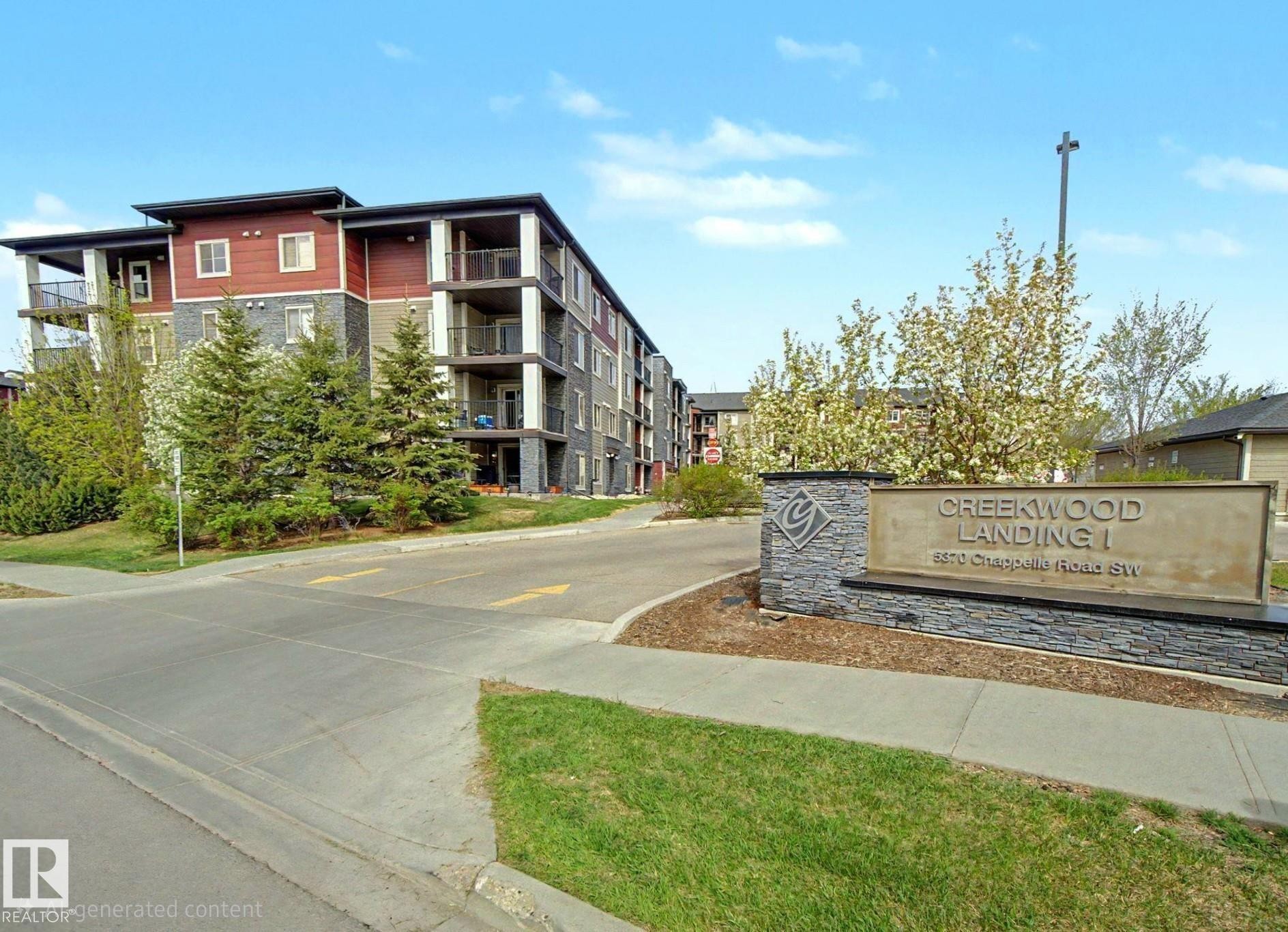 #310 5370 Chappelle Rd Sw Sw, Edmonton, AB - Outdoor With Balcony