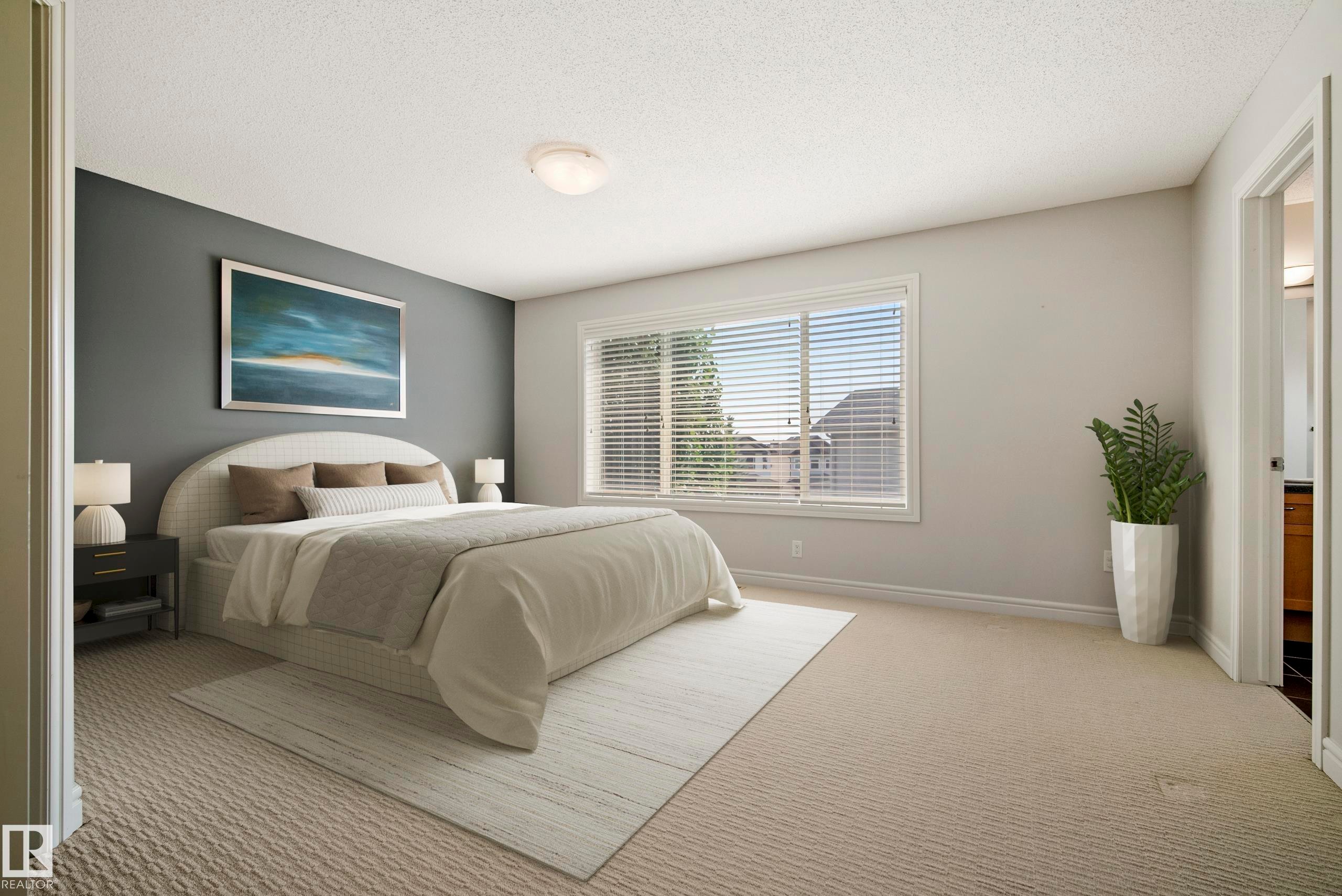 8385 Shaske Crescent Nw, Edmonton, AB - Indoor Photo Showing Bedroom